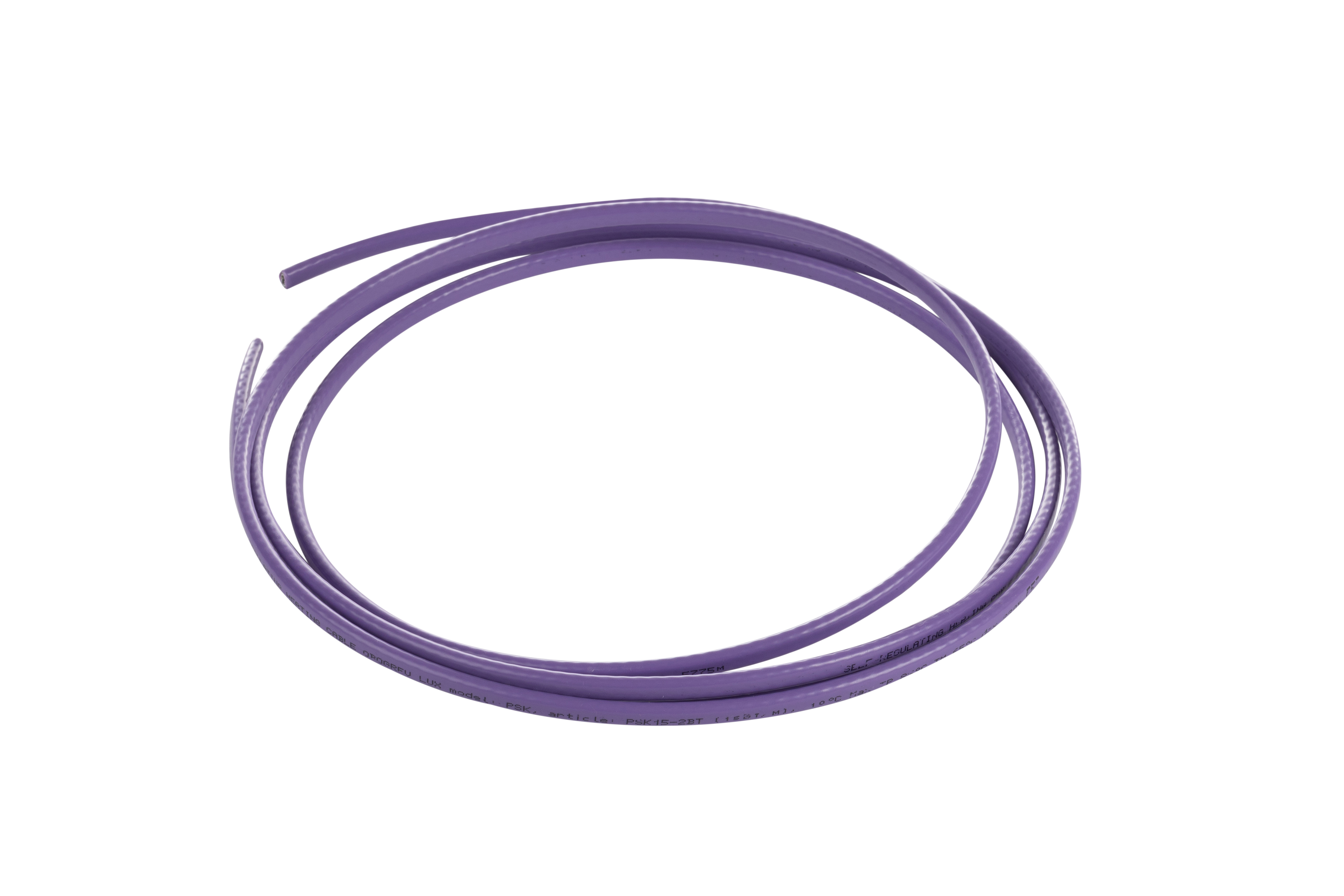 Изображение товара Греющий кабель для обогрева труб Обогрев люкс PSK15-2BT 1 м 15 Вт саморегулирующийся