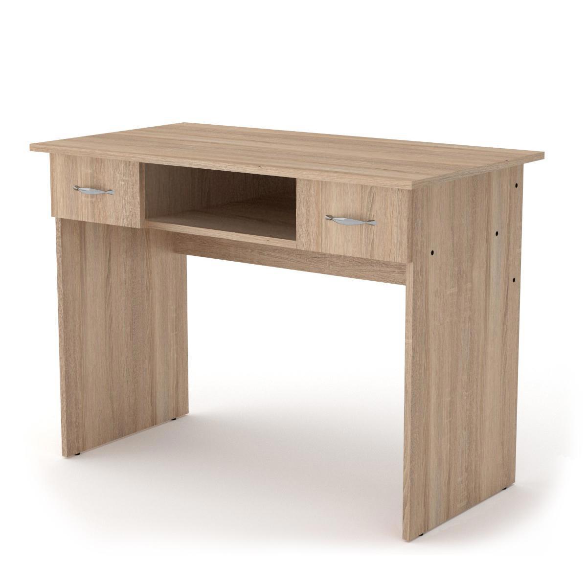 Изображение товара Компьютерный стол Шарм-дизайн 120x78x60 см из ЛДСП цвет дуб сонома
