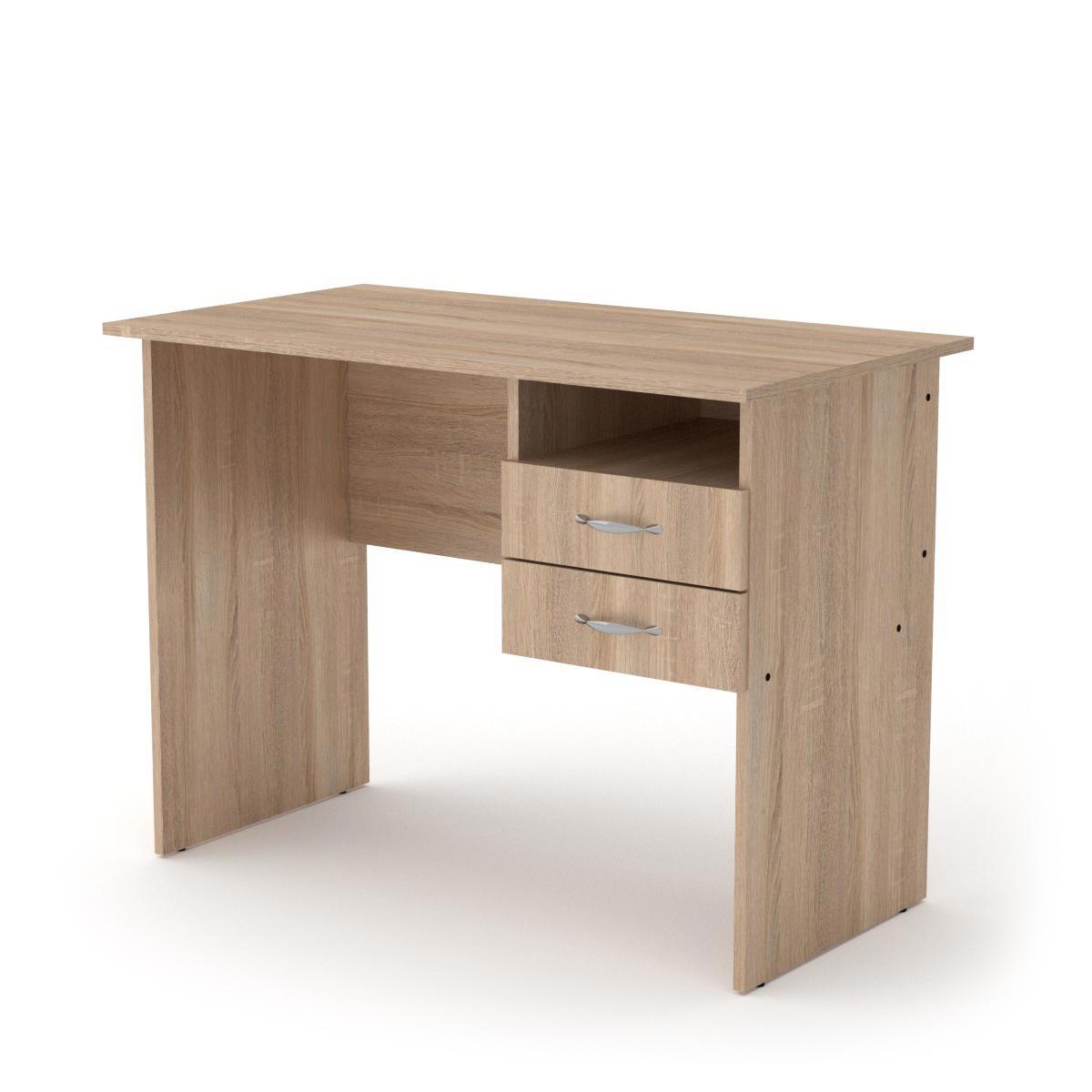 Изображение товара Компьютерный стол Шарм-дизайн 120x75x60 см ЛДСП цвет дуб сонома 973662