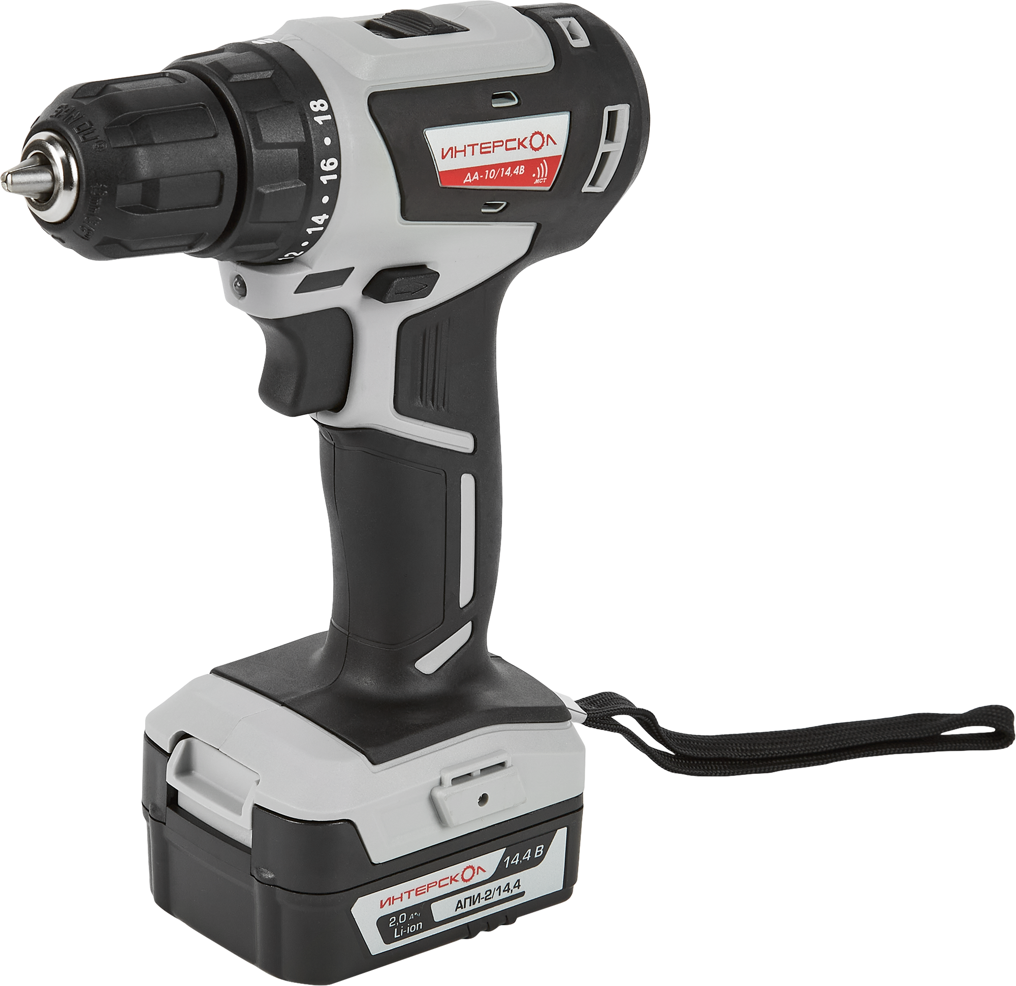 Изображение товара Бесщеточный дрель-шуруповерт Интерскол ДА-10/14,4В МиниМАКС 14.4 В Li-ion