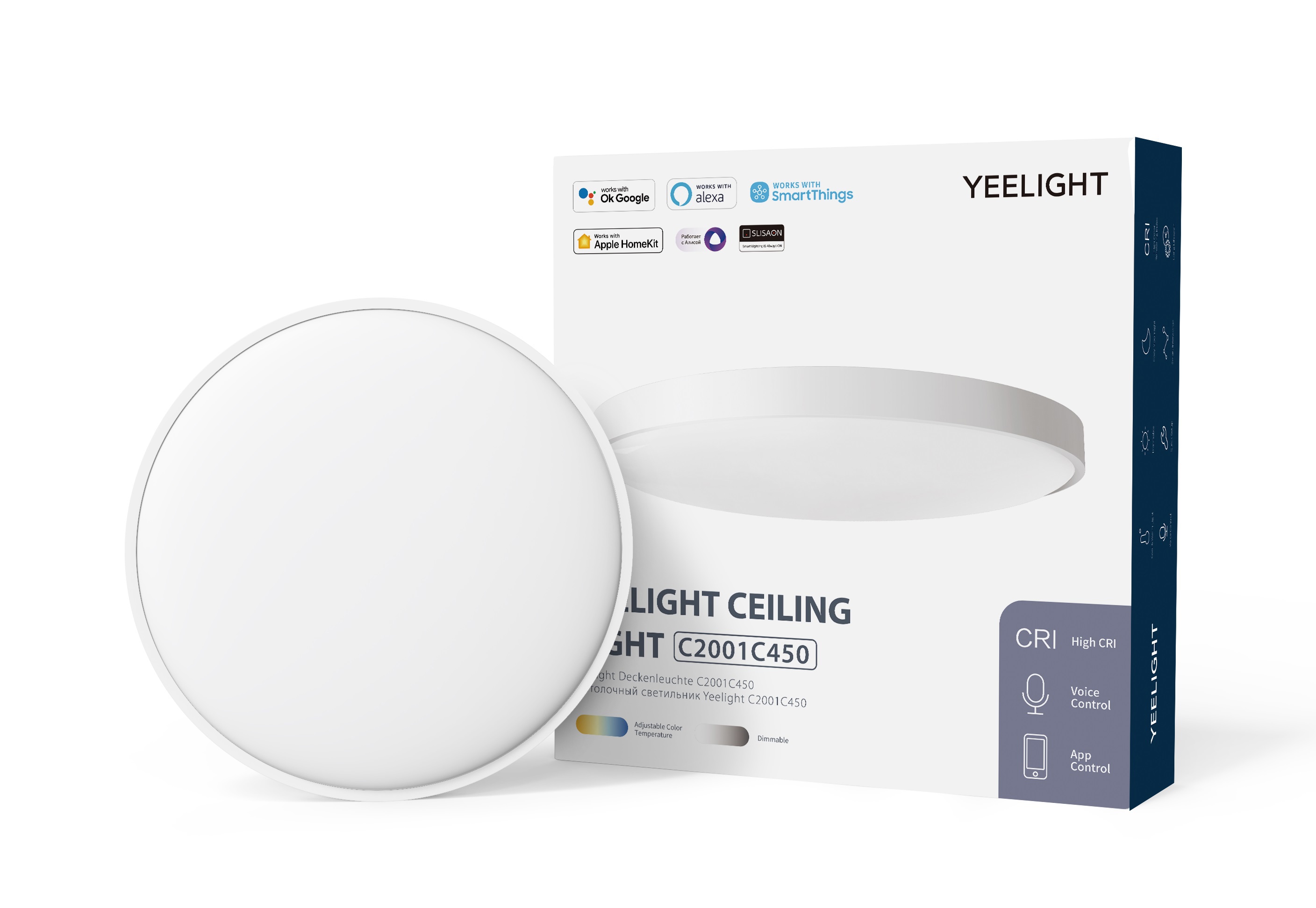 Изображение товара Умный настенно-потолочный светильник YEELIGHT C2001C450 с регулировкой оттенков белого