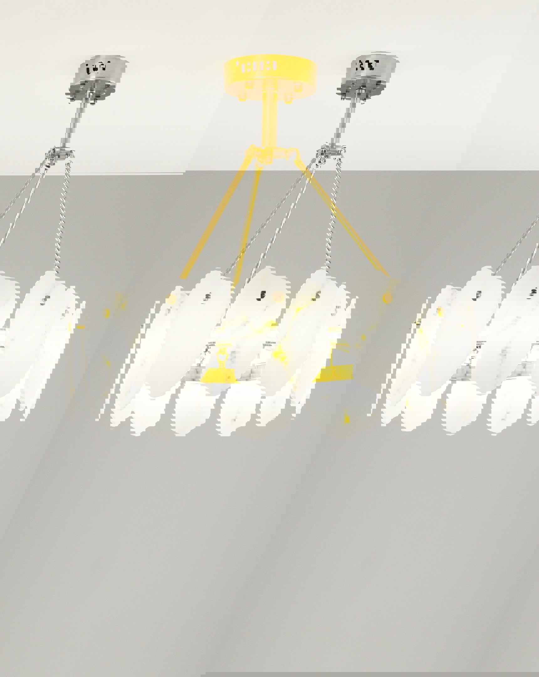 Изображение товара Люстра подвесная MODERLI V8090-PL Square современная светодиодная декор латунь