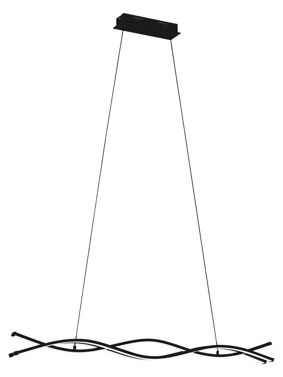 Изображение товара Светильник подвесной светодиодный EGLO LASANA 3 99317 16 м² теплый белый свет цвет черный