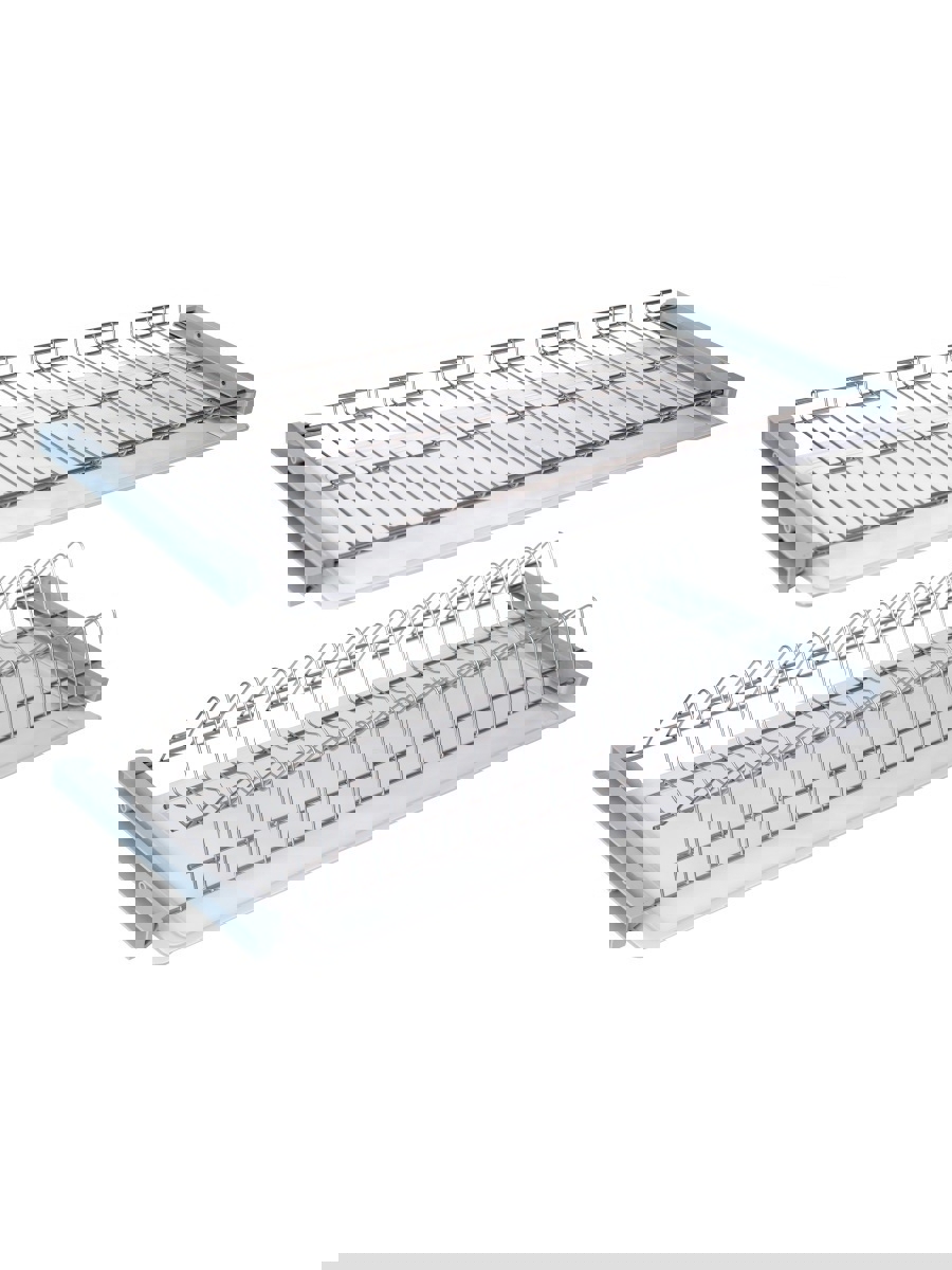 Изображение товара Двухуровневая встроенная сушилка для посуды ЭНИКА 45 см с хромированными сетками