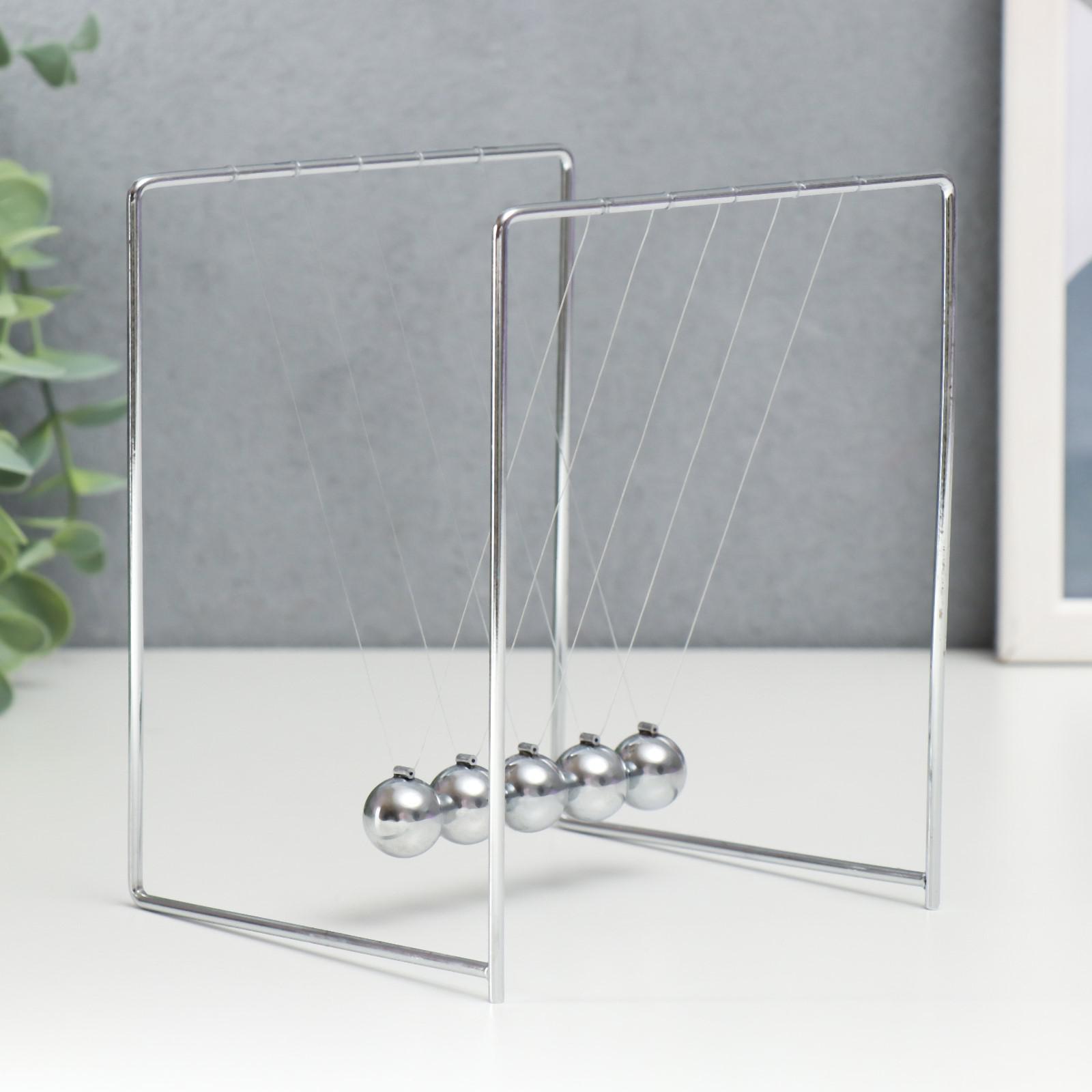 Изображение товара Маятник Шары техно каркас 13x11x11.5 см