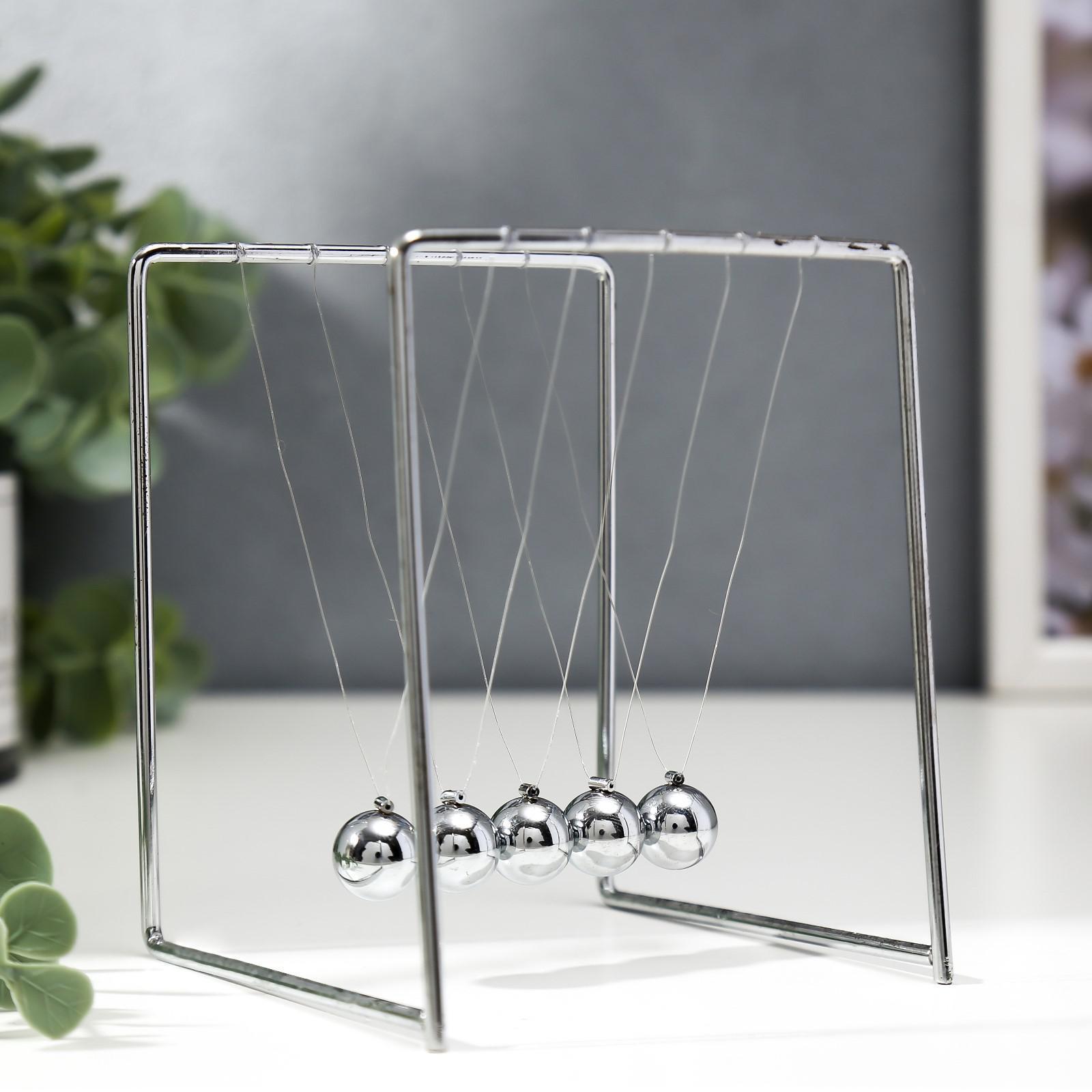 Изображение товара Маятник Шары техно каркас 11x9x11 см