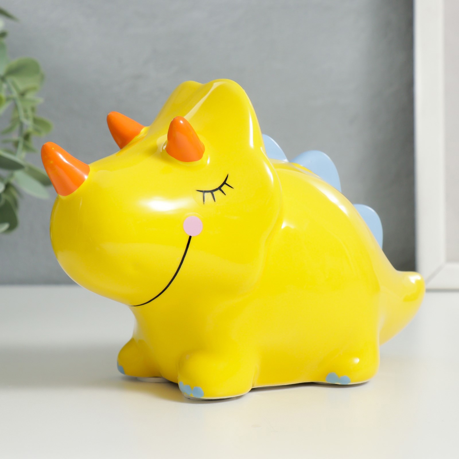 Изображение товара Копилка "Трицератопс" 18x8.2x12.3 см