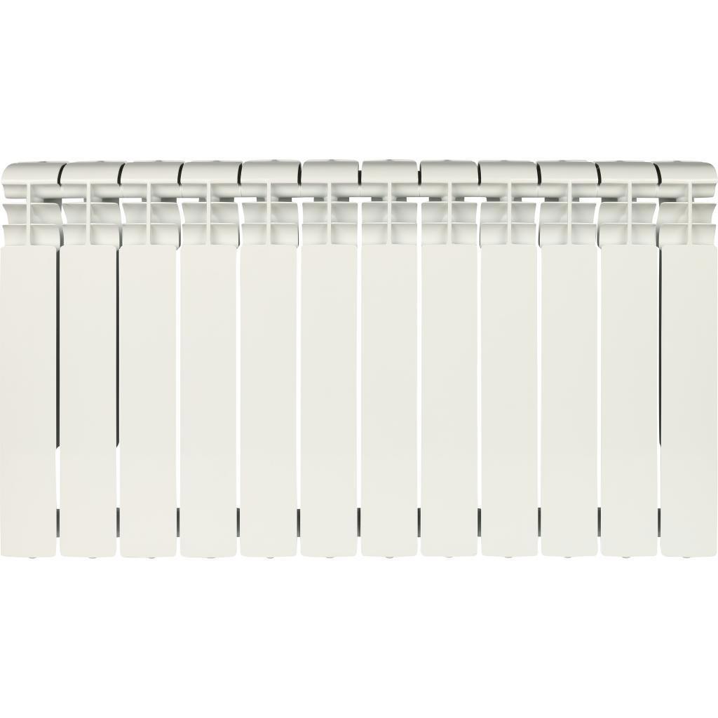 Изображение товара Радиатор водяного отопления Rommer Profi 500 12 секций алюминиевый белый