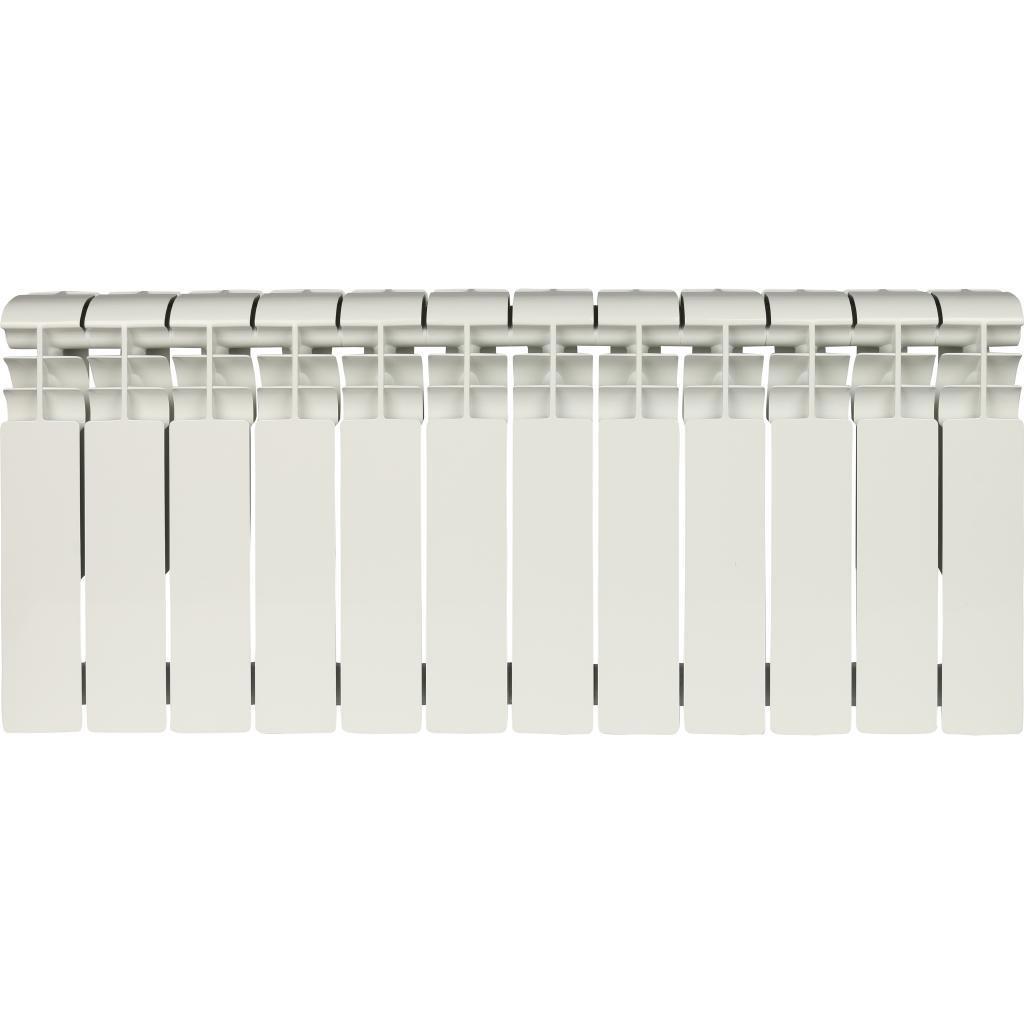 Изображение товара Радиатор алюминиевый секционный Rommer Profi 350 12 секций боковое подключение