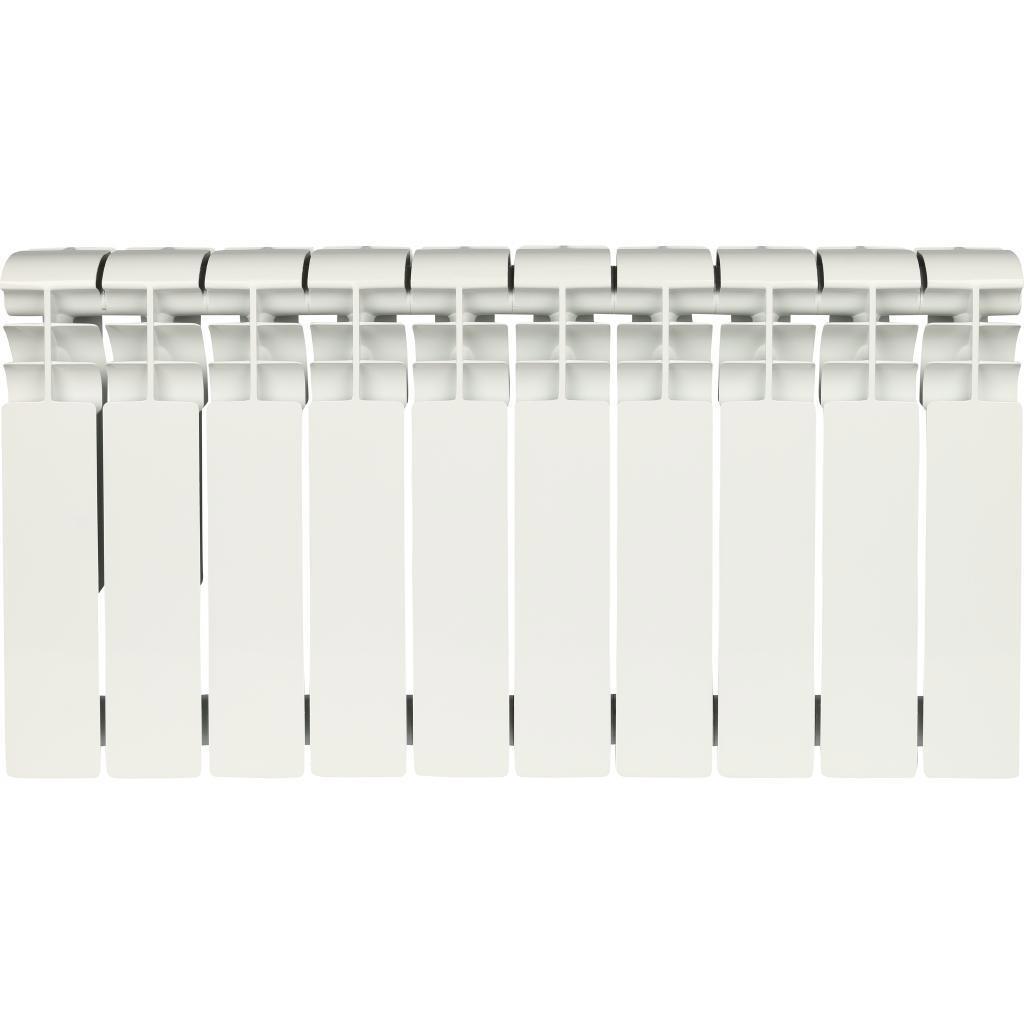 Изображение товара Радиатор водяного отопления Rommer Profi 350 10 секций боковое подключение алюминий