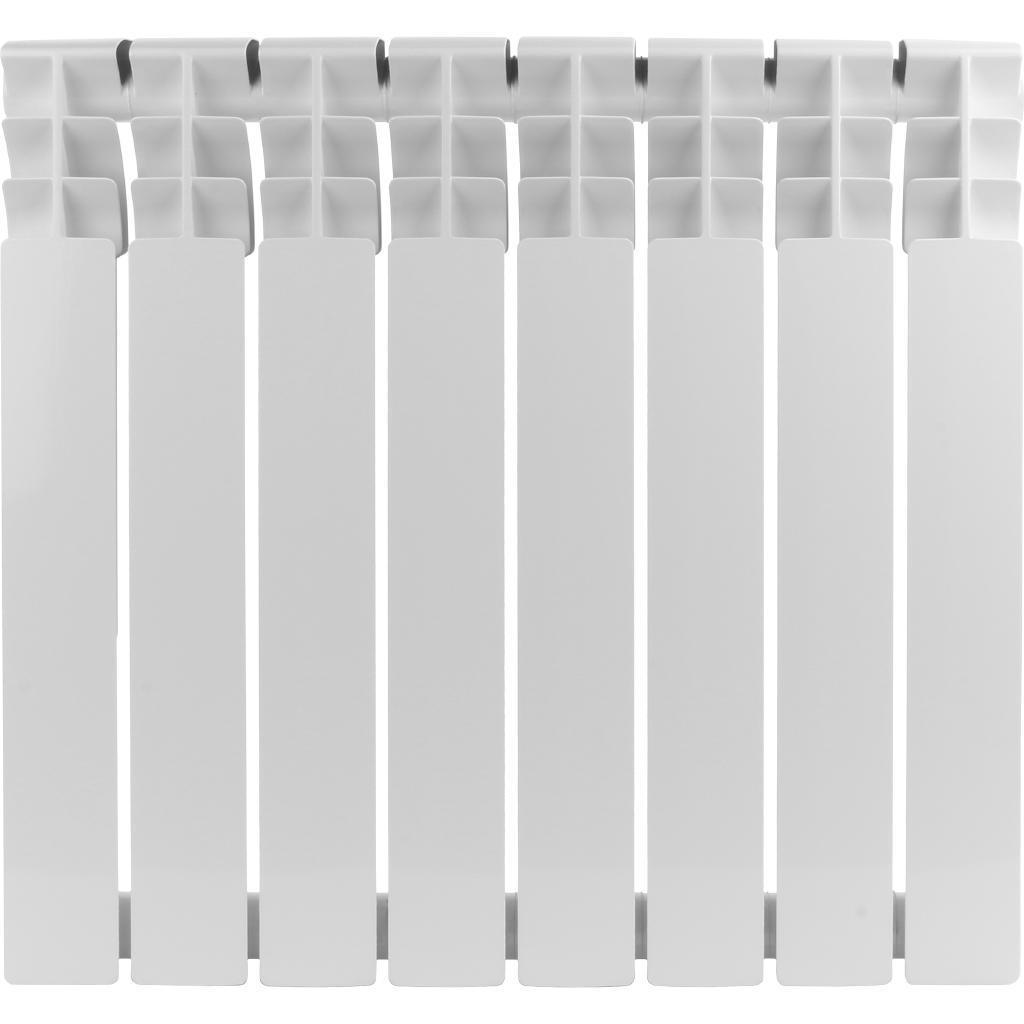 Изображение товара Радиатор секционный Rommer Optima BM 500 8 секций биметалл белый