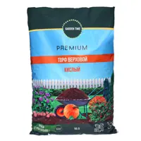 Изображение товара Кислый верховой торф Garden time 50л — универсальный улучшитель почвы и мульча