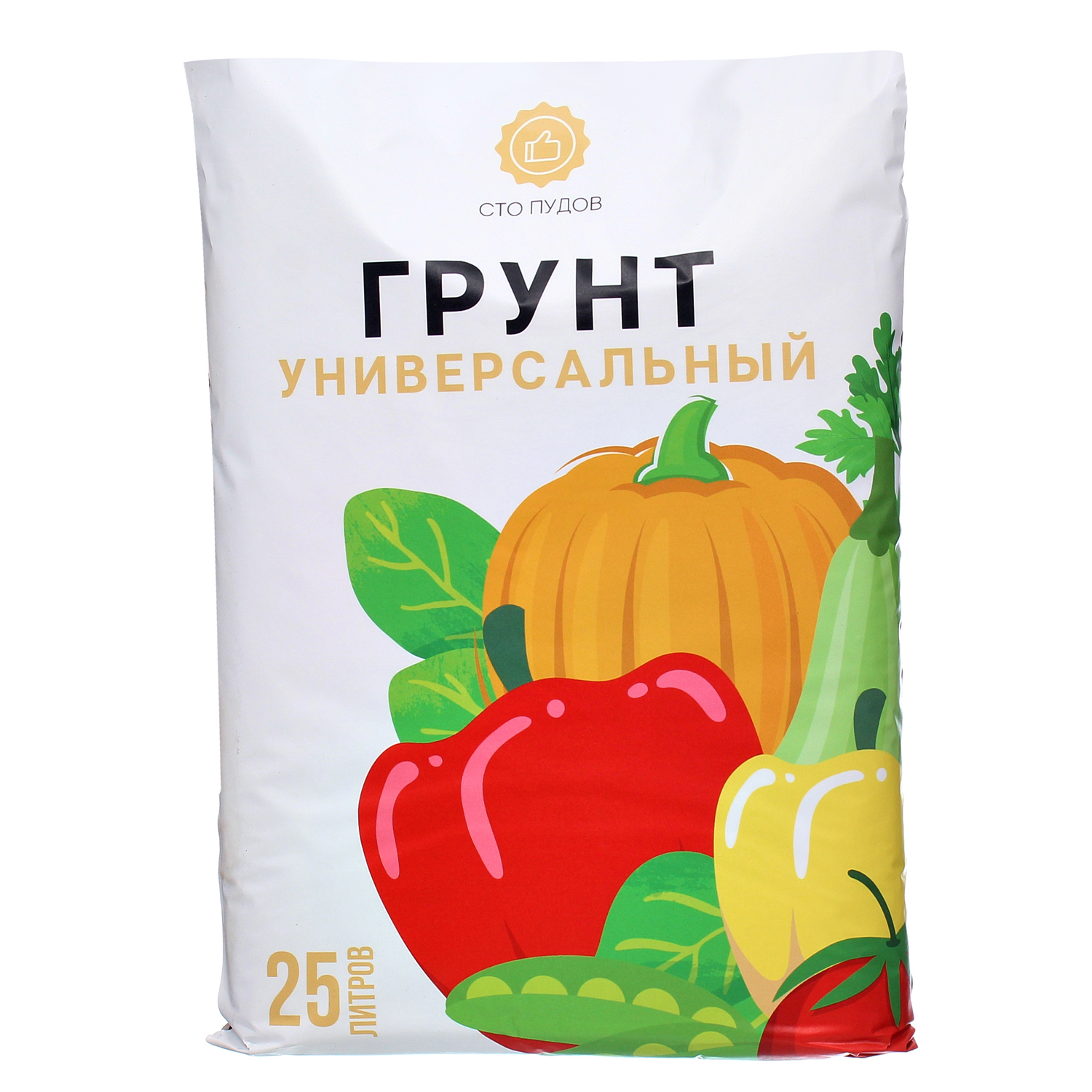 Изображение товара Грунт Сто пудов универсальный 25л