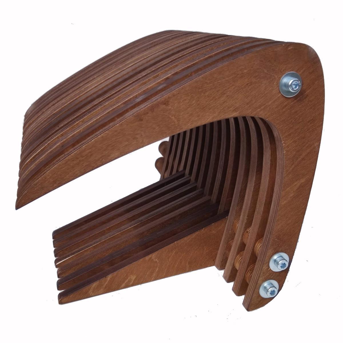 Изображение товара Оттоманка к шезлонгу Sedeo SEDEO_OTT Cubare - деревянная, коричневая, влагостойкая, для отдыха