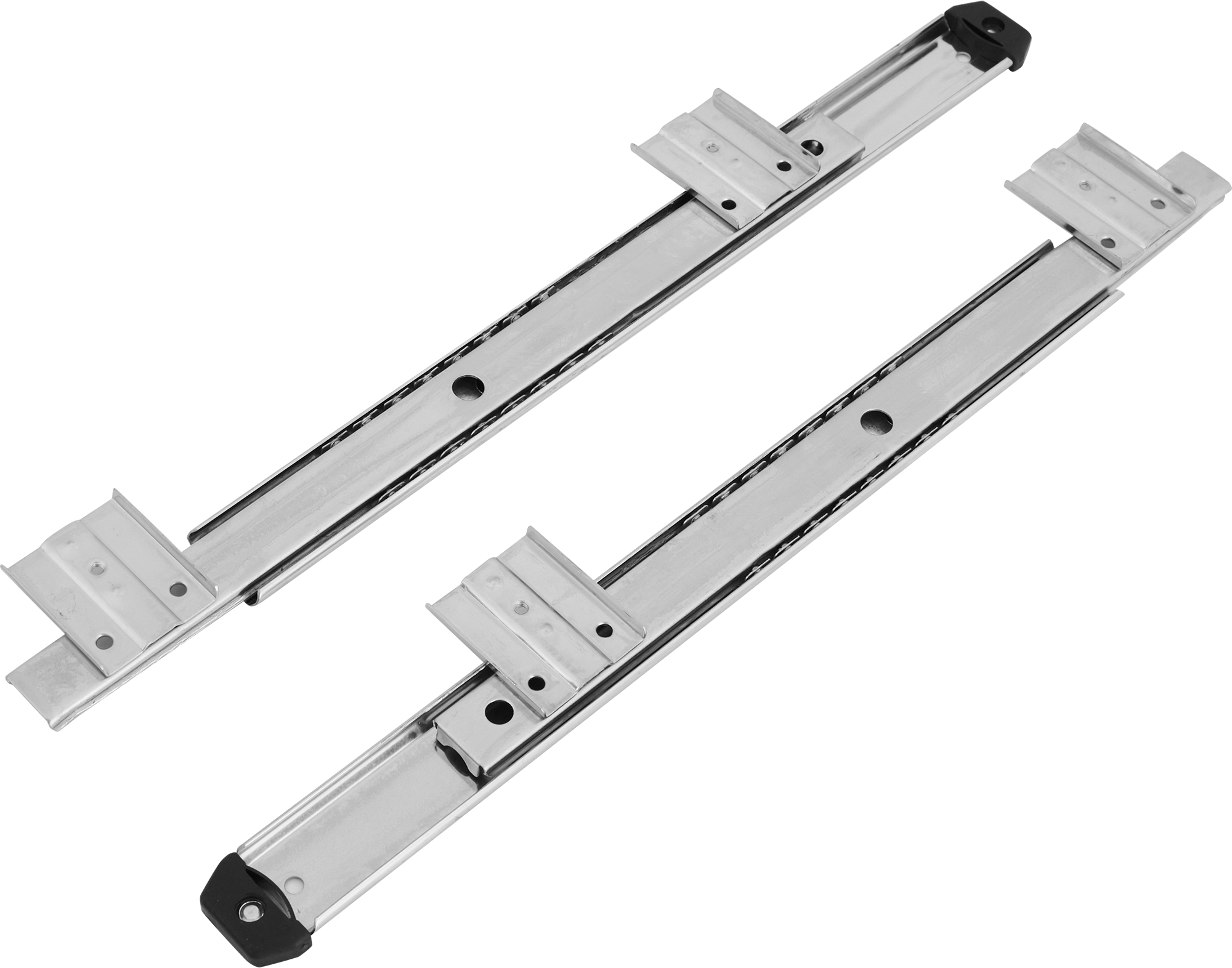 Комплект шариковых направляющих под клавиатуру EDS Chrome DS-138 350 мм сталь, цвет серебро
