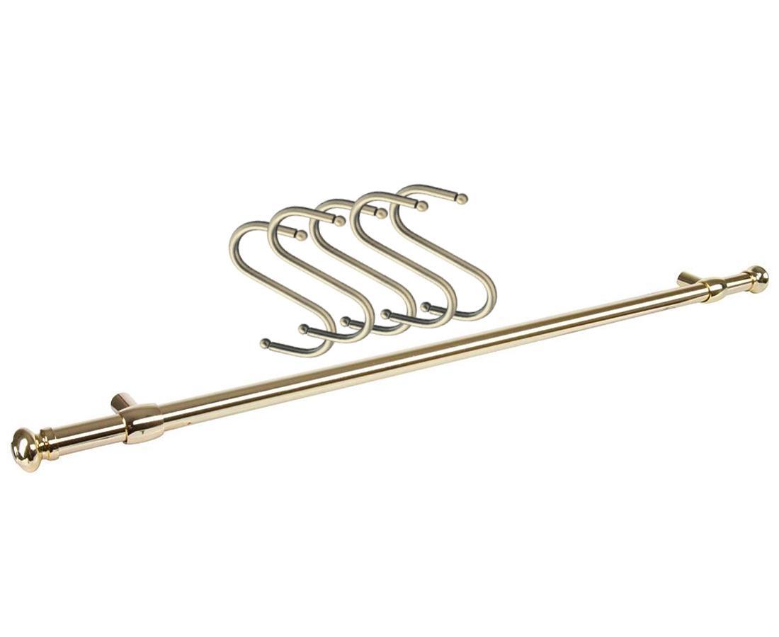 Изображение товара Кухонный рейлинг Big House BH900BR-R-5oKR 90 см бронза для организации кухни