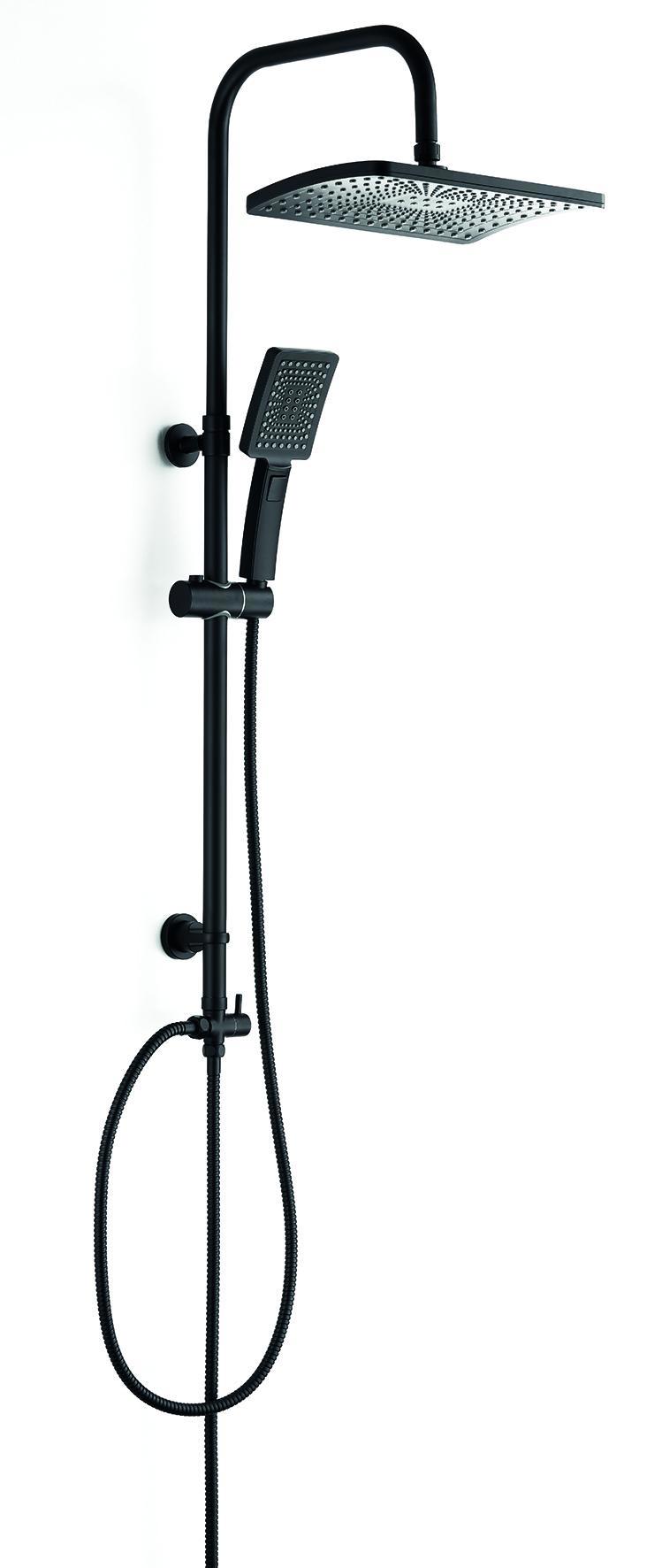 Изображение товара Душевая стойка Osgard Grunan 3 режима цвет черный