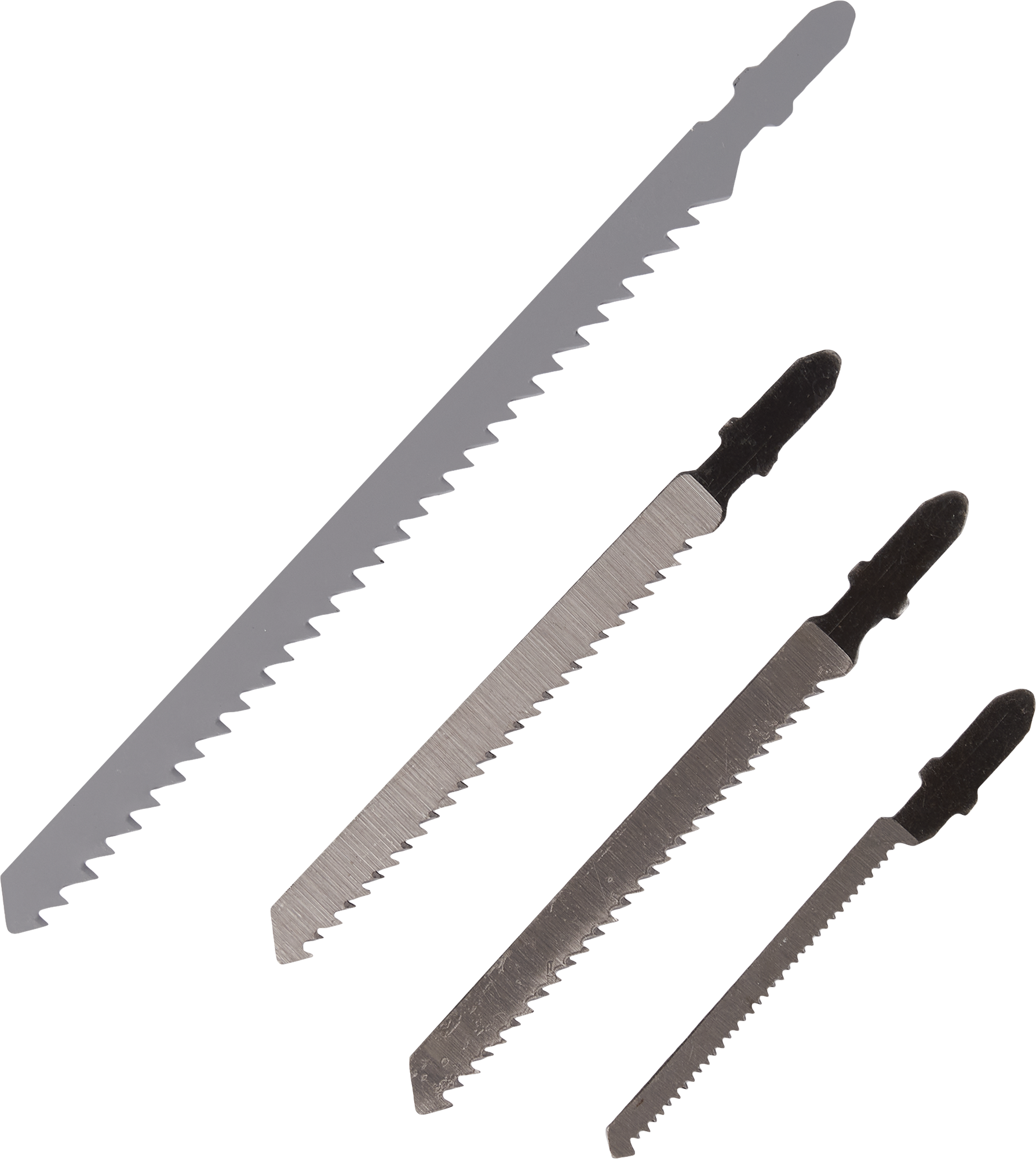 Изображение товара Набор пилок для лобзика по дереву Elitech 1820.086800, 4 шт.
