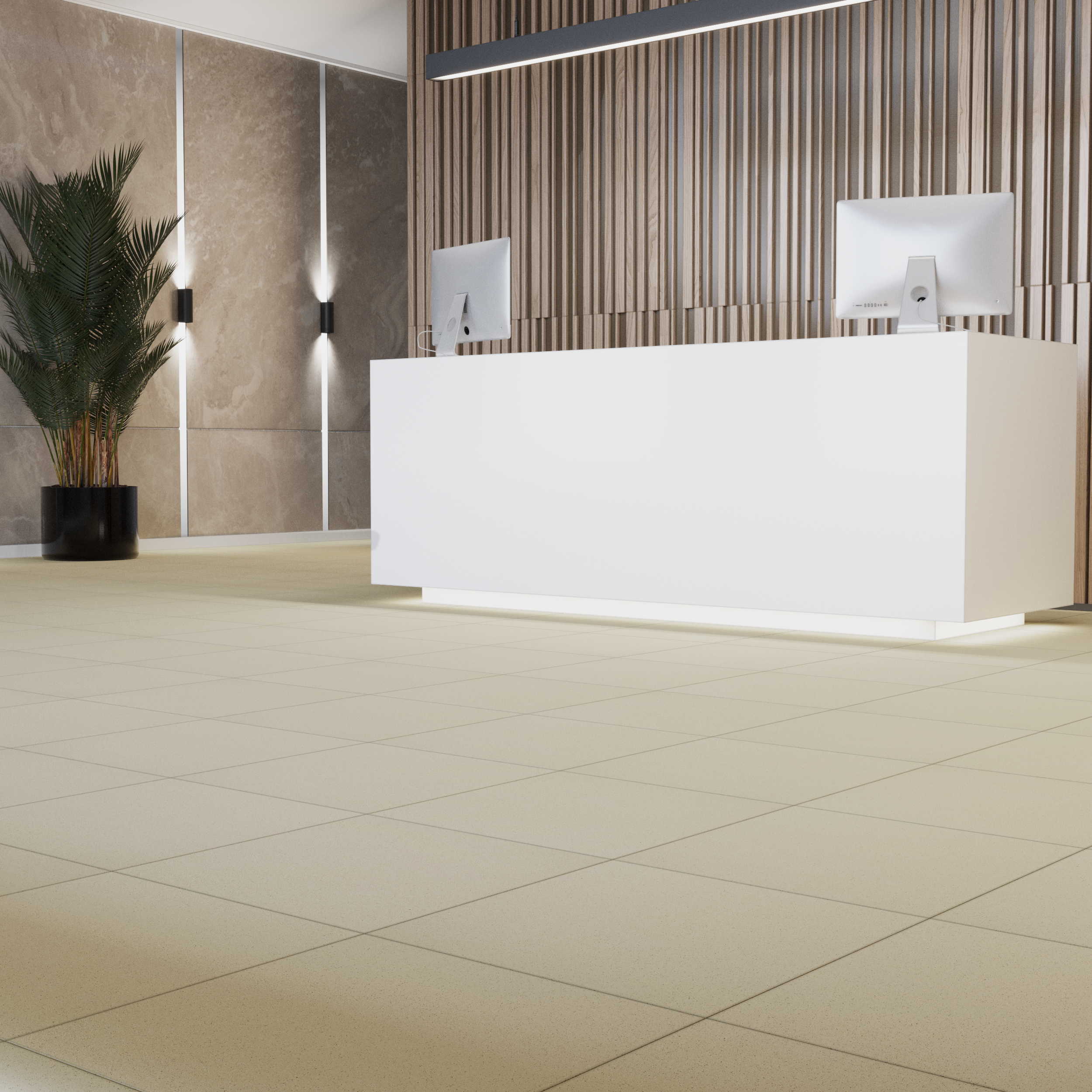 Изображение товара Керамогранит Quadro Decor Соль-Перец 40x40 см для стен и пола Россия