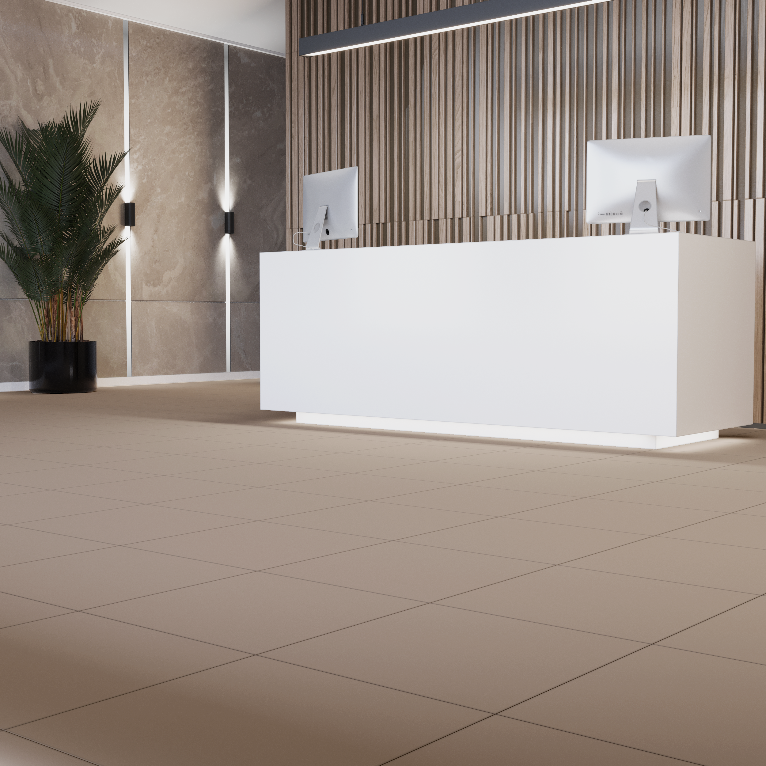 Изображение товара Керамогранит Ecogres EcoGamma EM041 60x60 см 1.44 м² цвет коричневый