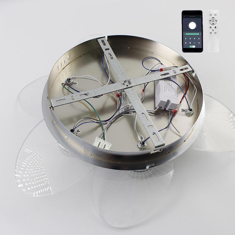 Изображение товара Люстра потолочная светодиодная ESTARES GARMONIA с пультом управление 20 м² регулируемый белый свет