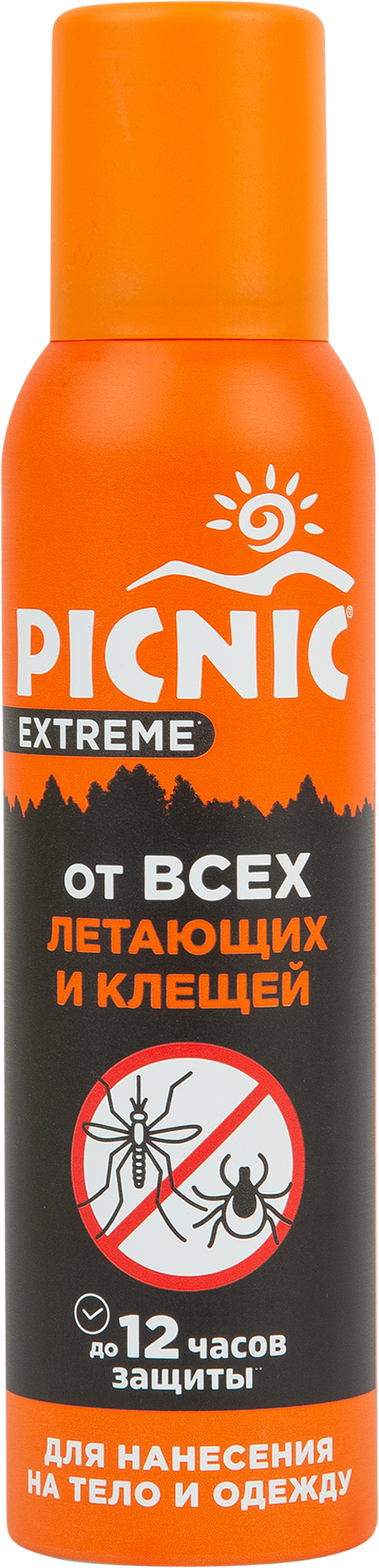 Изображение товара Инсектицидный спрей Picnic Extreme 150 мл для уничтожения насекомых и клещей Изображение товара Инсектицидный спрей Picnic Extreme 150 мл для уничтожения насекомых и клещей