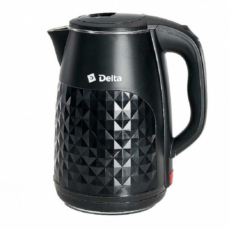 Изображение товара Электрический чайник Delta Р1-00004546 2.5 л пластик цвет черный