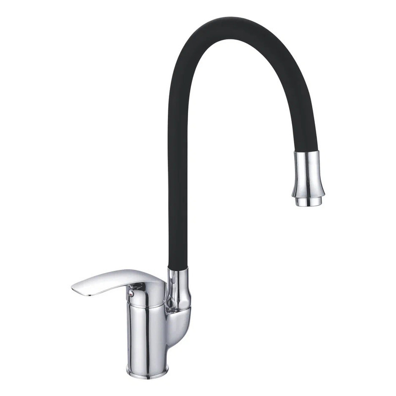 Изображение товара Однорычажный смеситель Shevanik 46 см цвет черный