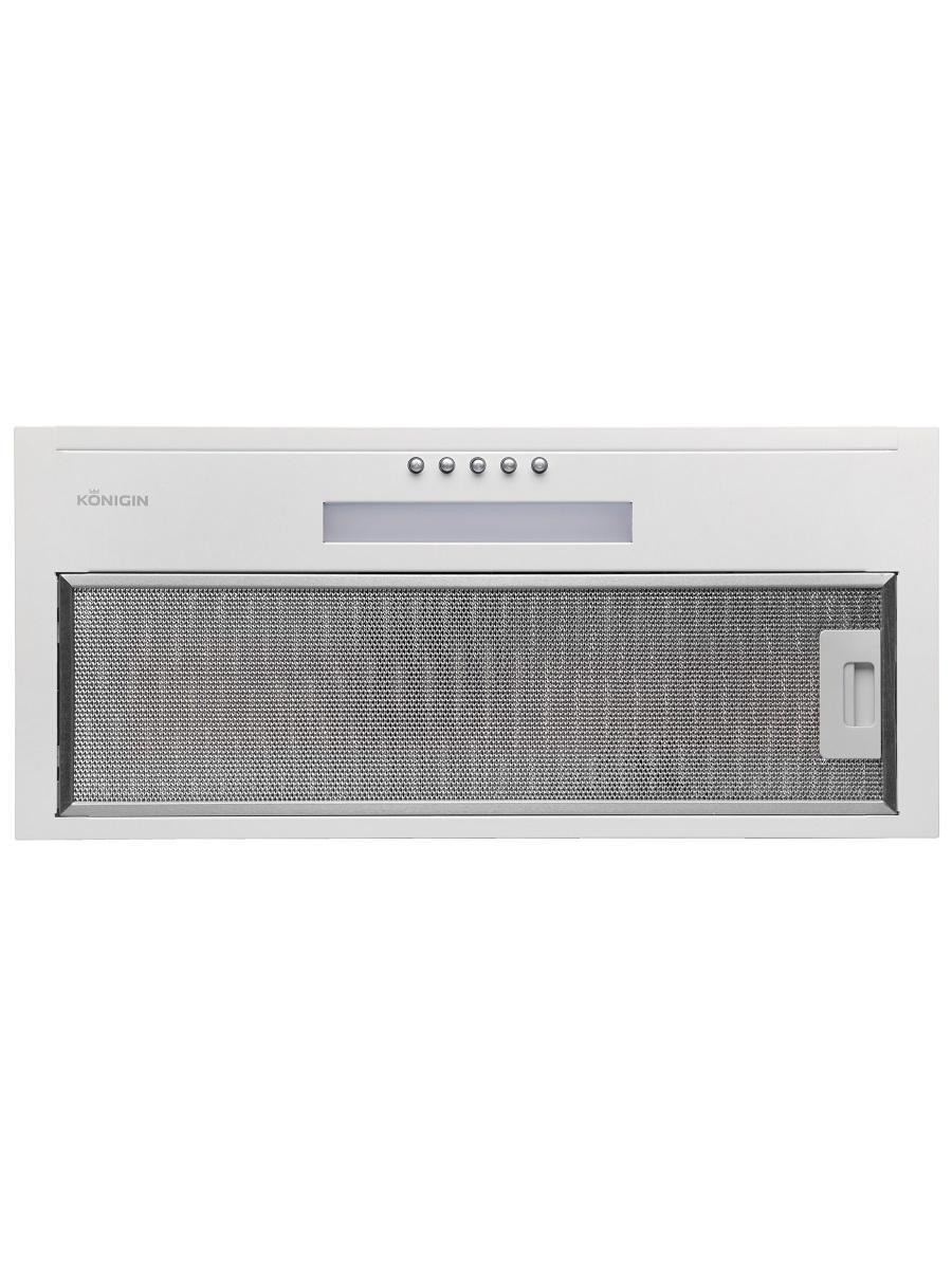 Изображение товара Встраиваемая вытяжка Konigin Level White 50 50 см белый компактная бесшумная