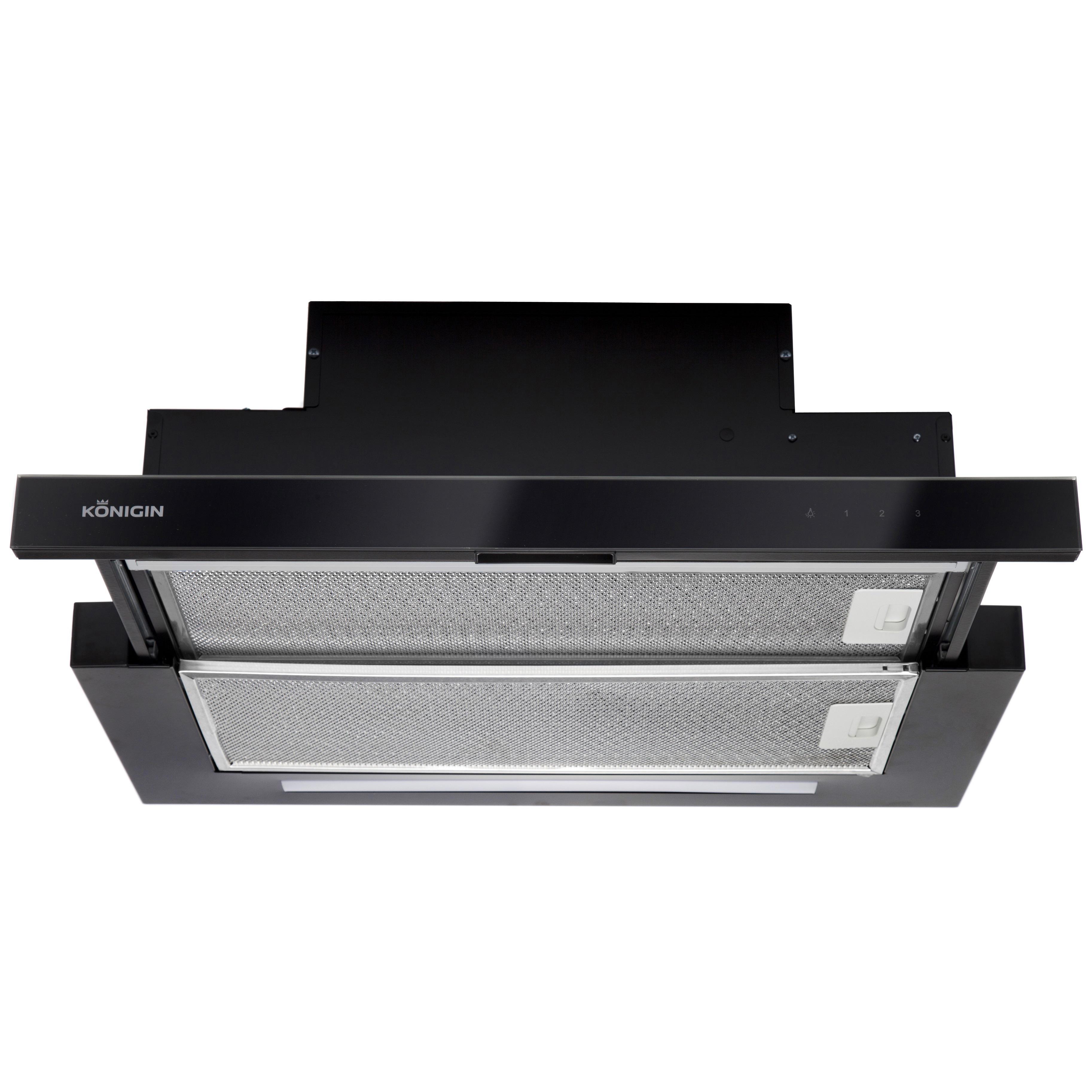 Изображение товара Встраиваемая вытяжка Konigin Rumina Black 60 60 см сенсорное управление
