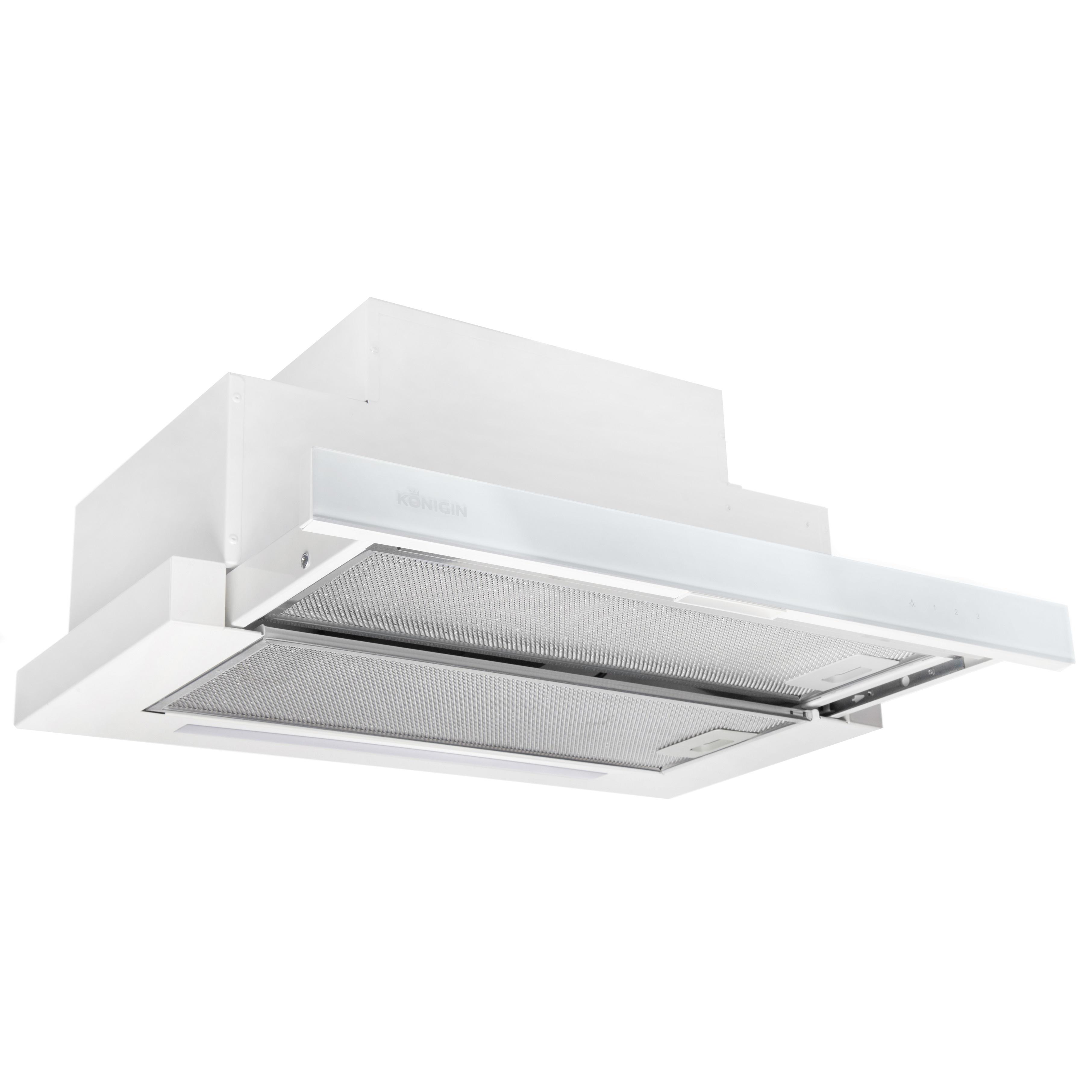 Изображение товара Встраиваемая вытяжка Konigin Rumina White 60 60 см белый стильная бесшумная