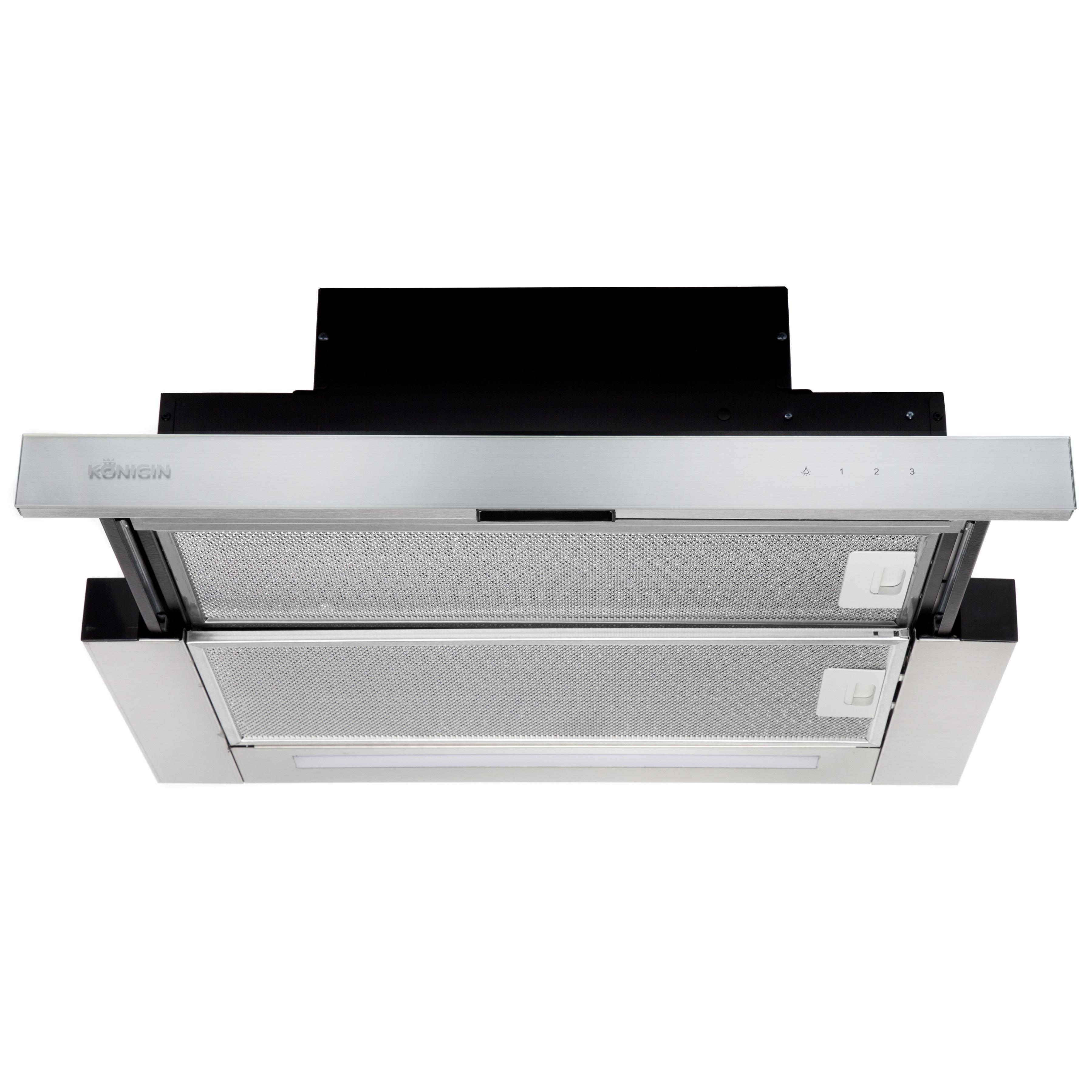 Изображение товара Встраиваемая вытяжка Konigin Rumina Satin 60 60 см цвет черный