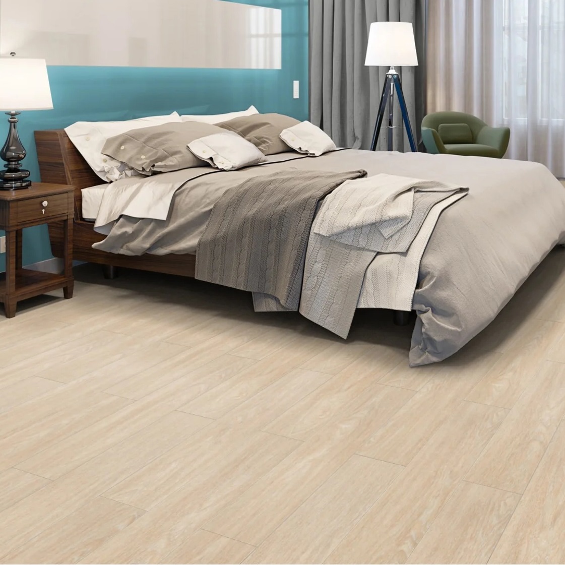 Изображение товара Кварциниловая плитка Tarkett Lounge Simple 34 класс 3 мм 2.09 м²