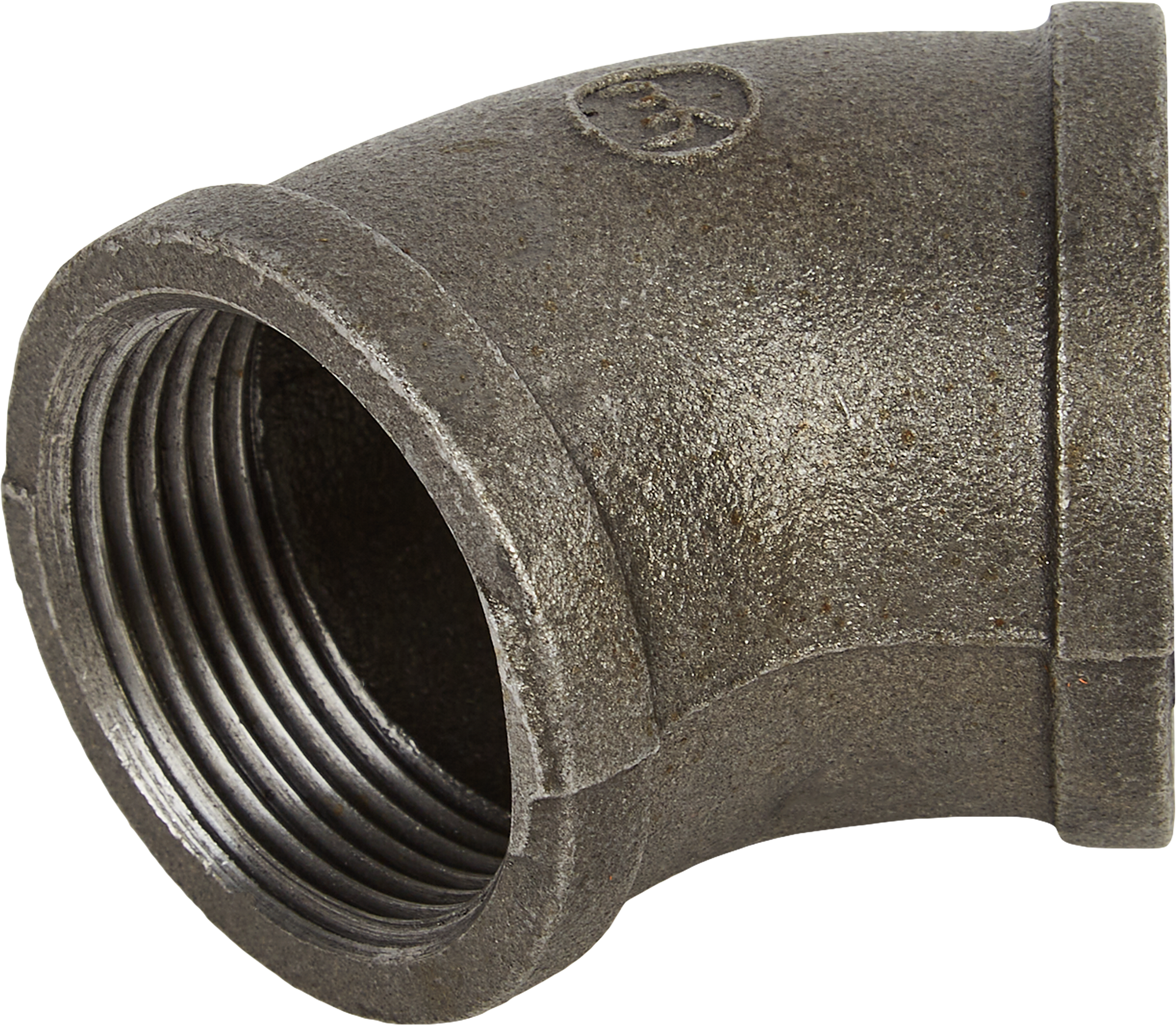 Изображение товара Угол 45° Fittex 1 1/4 дюйма чугун внутренний резьба ВР для водоснабжения
