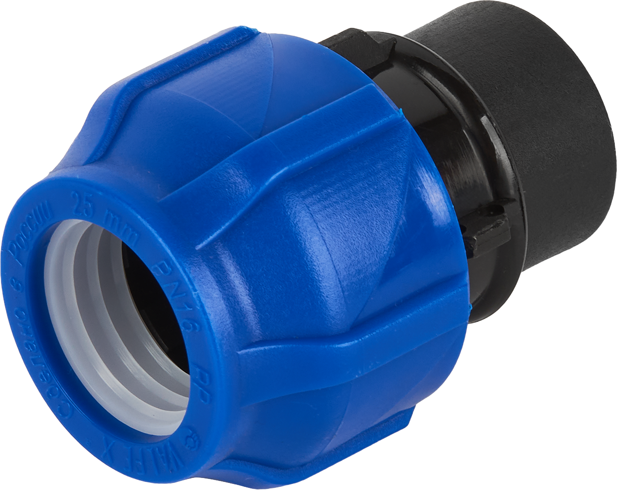 Изображение товара Муфта комбинированная Valfex 1/2"x25 мм ВР полипропилен 121001225012