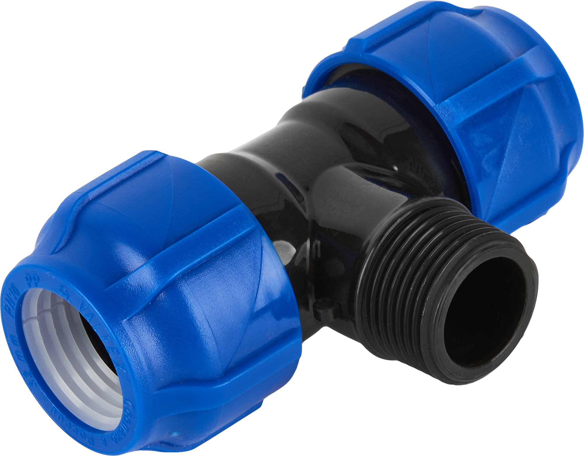 Изображение товара Тройник комбинированный Valfex 32x1"x32 мм НР полипропилен 1210023210032