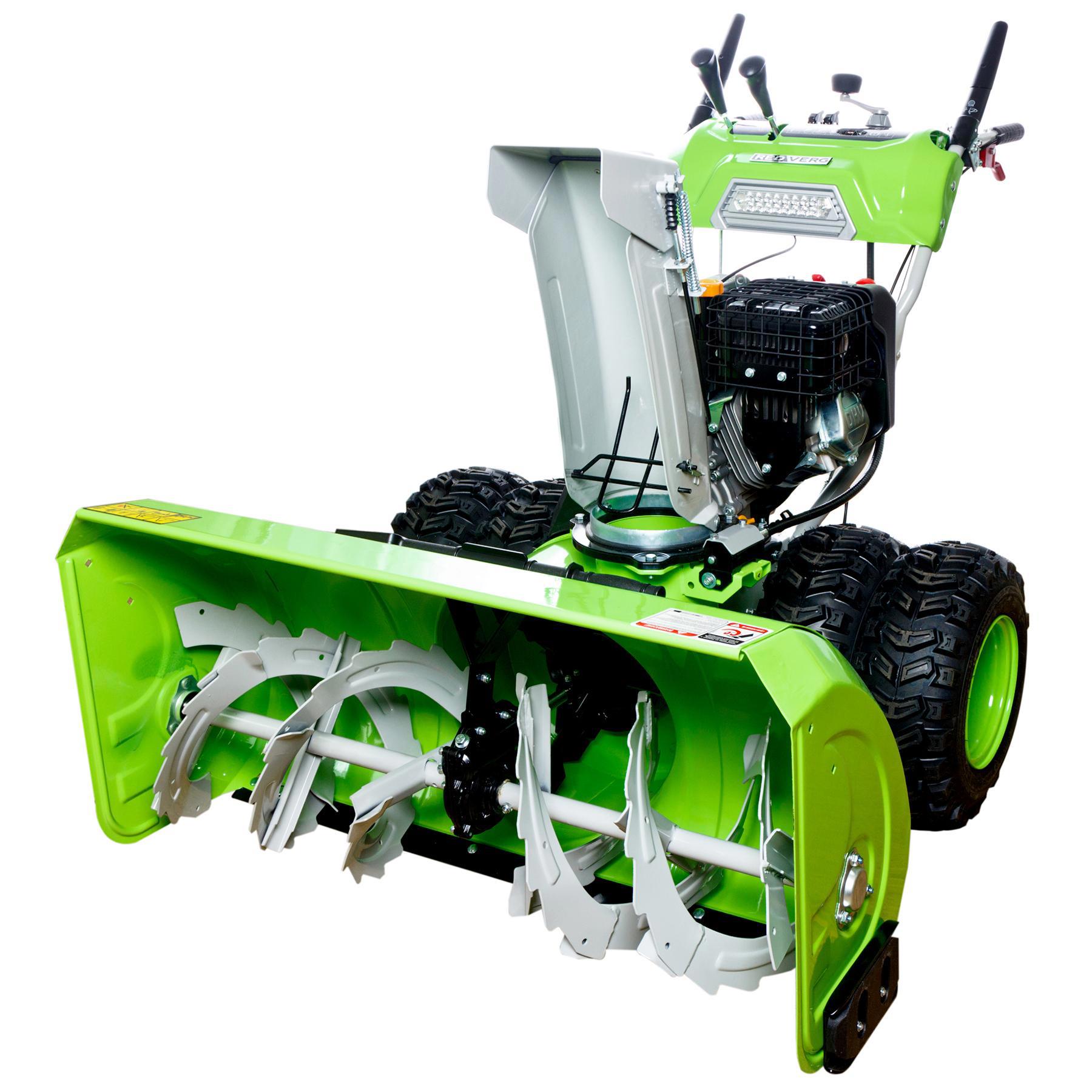 Изображение товара Бензиновый снегоуборщик RedVerg RD-SB107/15DW-E 15 л.с. самоходный мощный