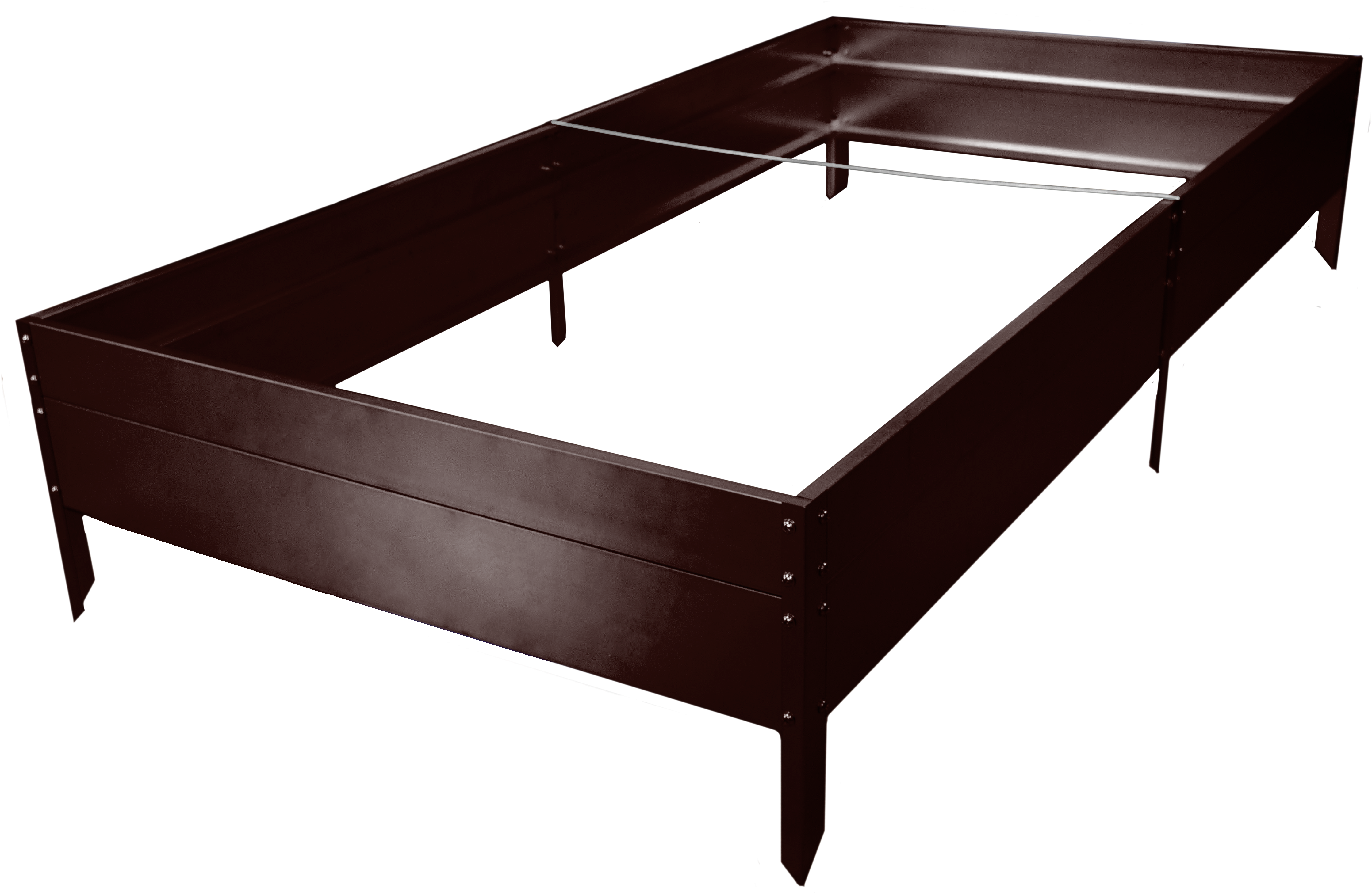 Изображение товара Высокая грядка 100x26x200 см v520 л металл коричневый