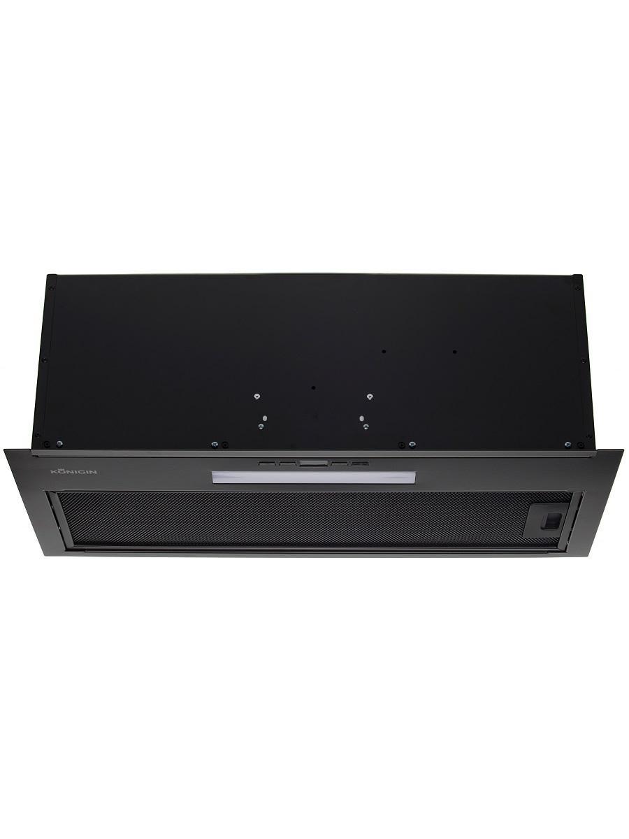 Изображение товара Встраиваемая вытяжка KONIGIN Insait Full Black 60 см тихая стильная и энергоэффективная