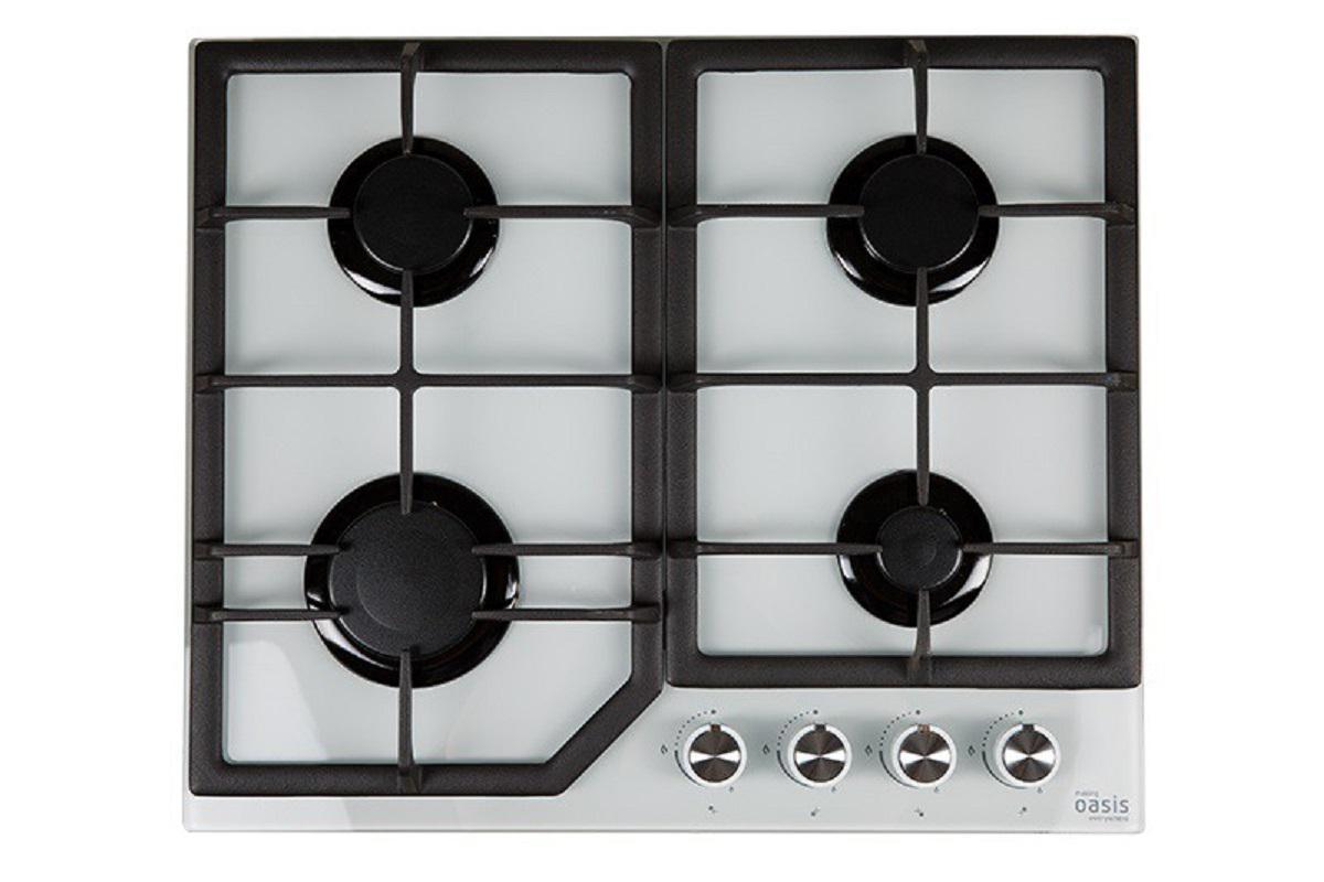 Изображение товара Газовая варочная панель Making Oasis Everywhere P-GW FN 61 см 4 конфорки белый