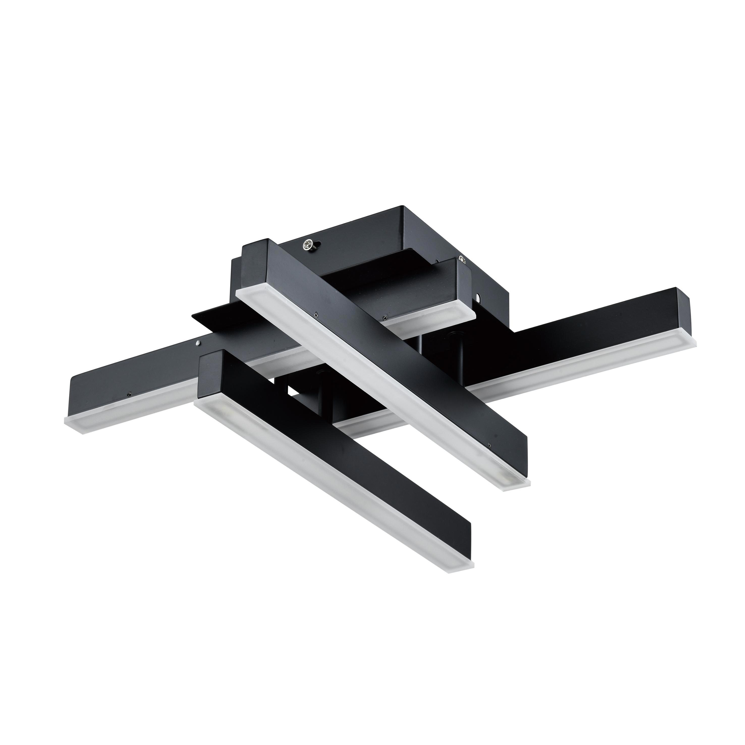 Изображение товара Люстра потолочная светодиодная MODERLI Vinsent 12 м² нейтральный белый свет цвет черный