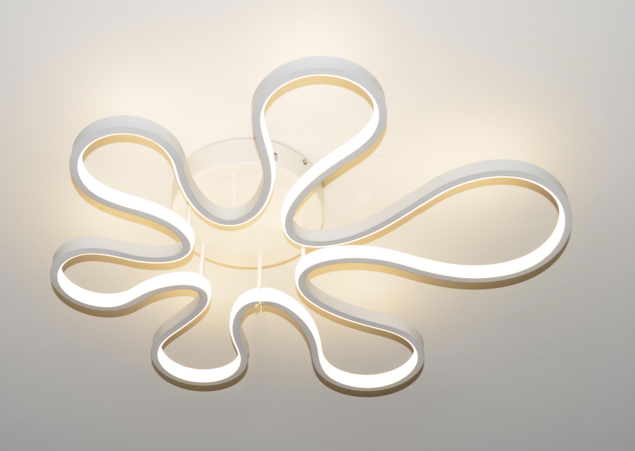 Изображение товара Люстра потолочная светодиодная MODERLI Cosa 14 м² изменение оттенков белого цвет белый