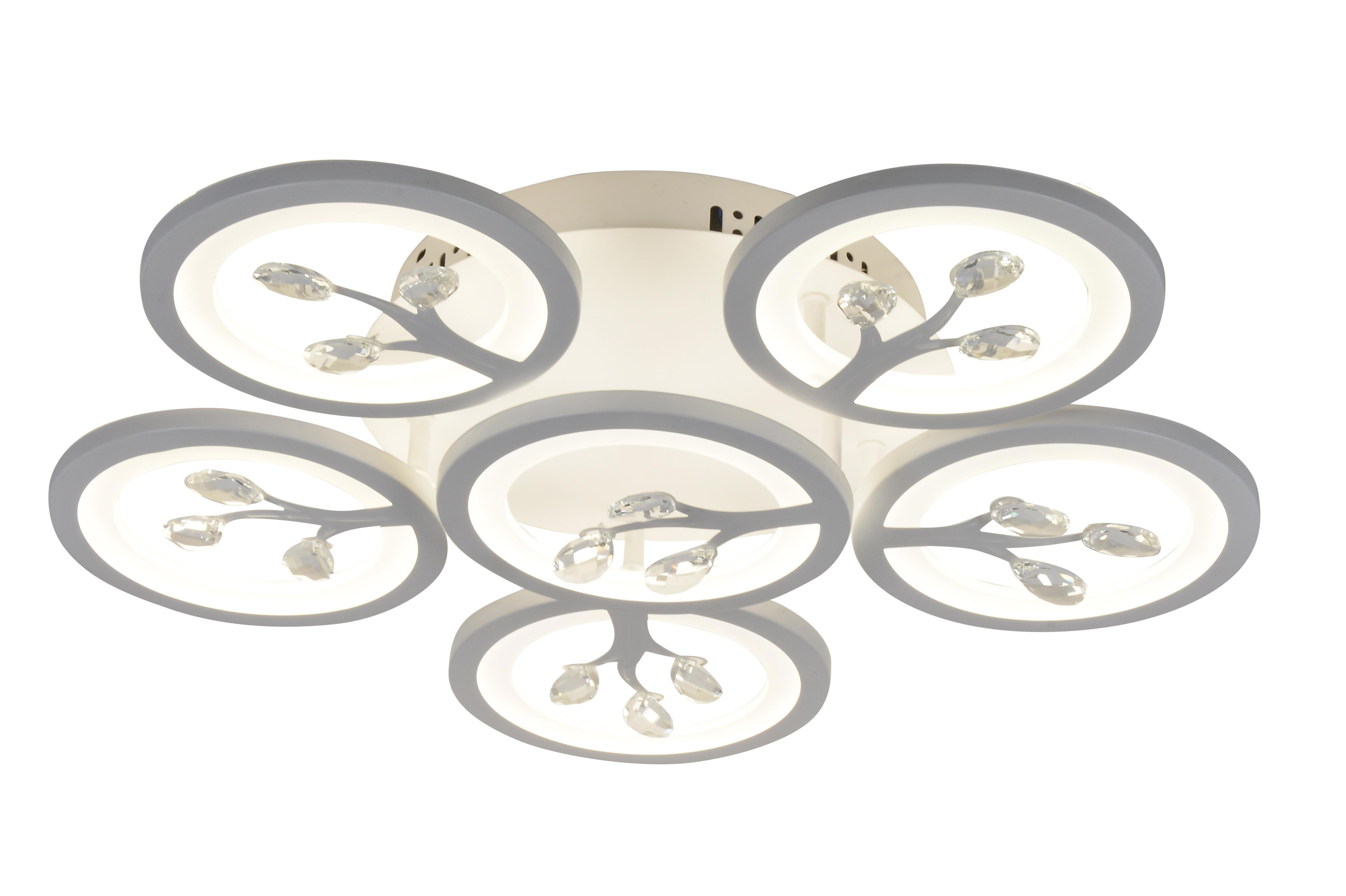 Изображение товара Светодиодная люстра потолочная MODERLI Rondi 18 м² пульт регулировка оттенков белого