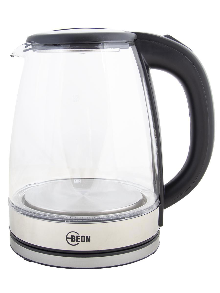 Изображение товара Электрический стеклянный чайник BEON BN-3029 1.8 л черный с LED-подсветкой