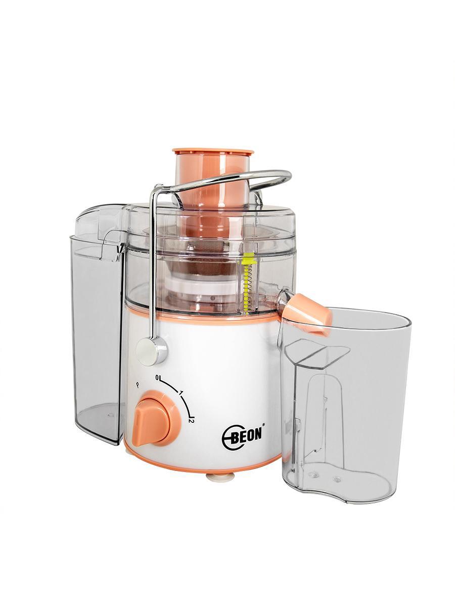 Изображение товара Электрическая соковыжималка Beon BN-2803 800 Вт белая для овощей и фруктов