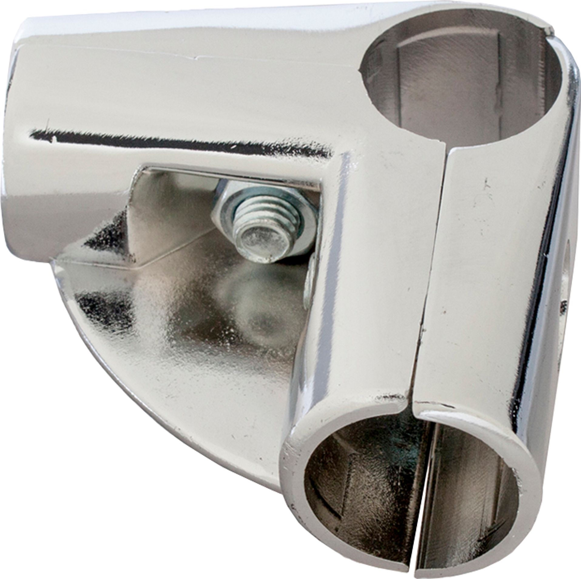 Изображение товара Соединитель 3-х труб с площадкой ⌀25 хром