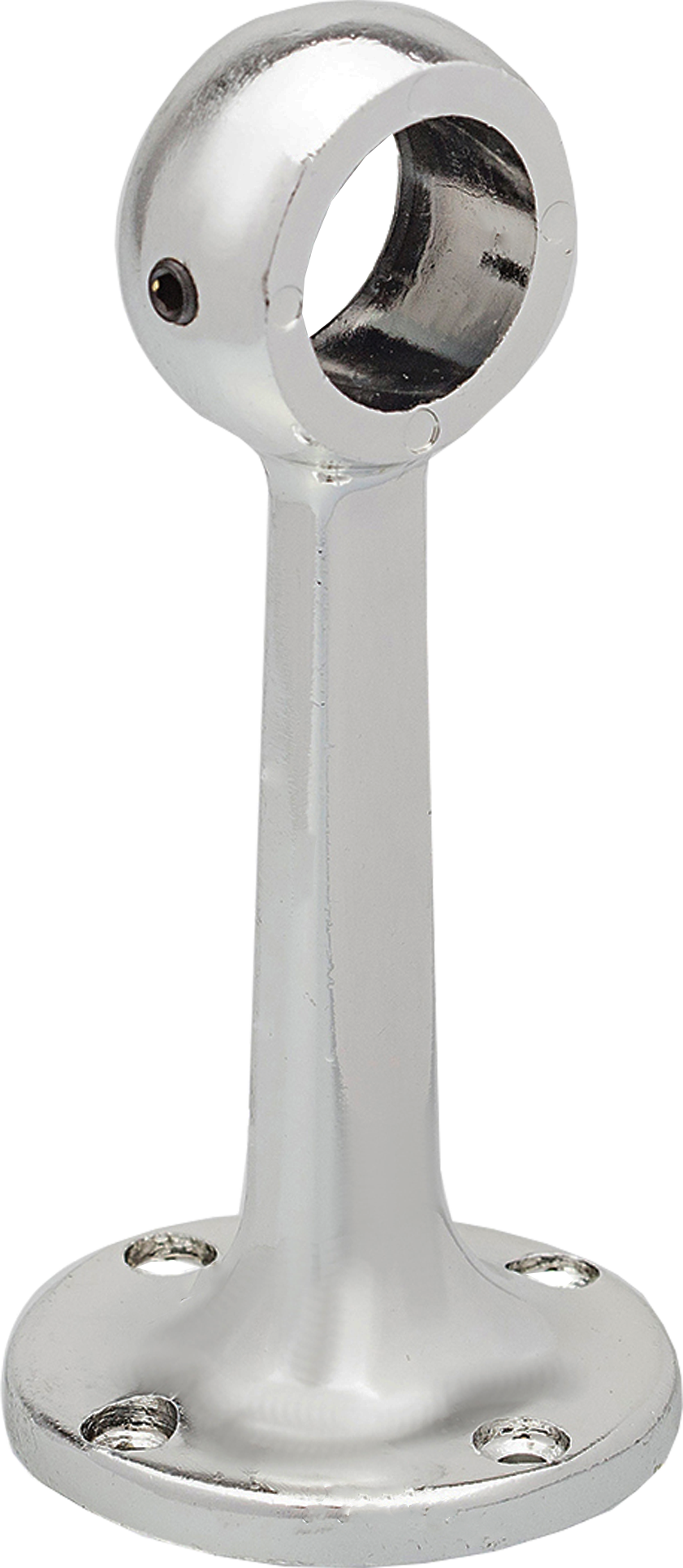 Изображение товара Держатель трубы к стене нерегулируемый усиленный проходной ⌀25 хром Изображение товара Держатель трубы к стене нерегулируемый усиленный проходной ⌀25 хром