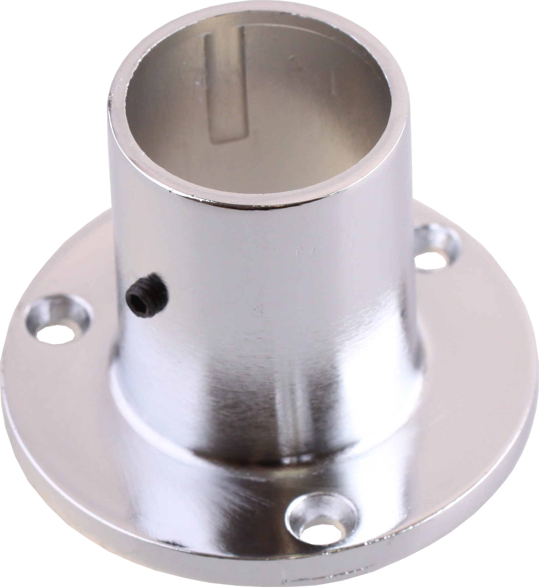 Изображение товара Держатель трубы Ø25 хром без фиксатора