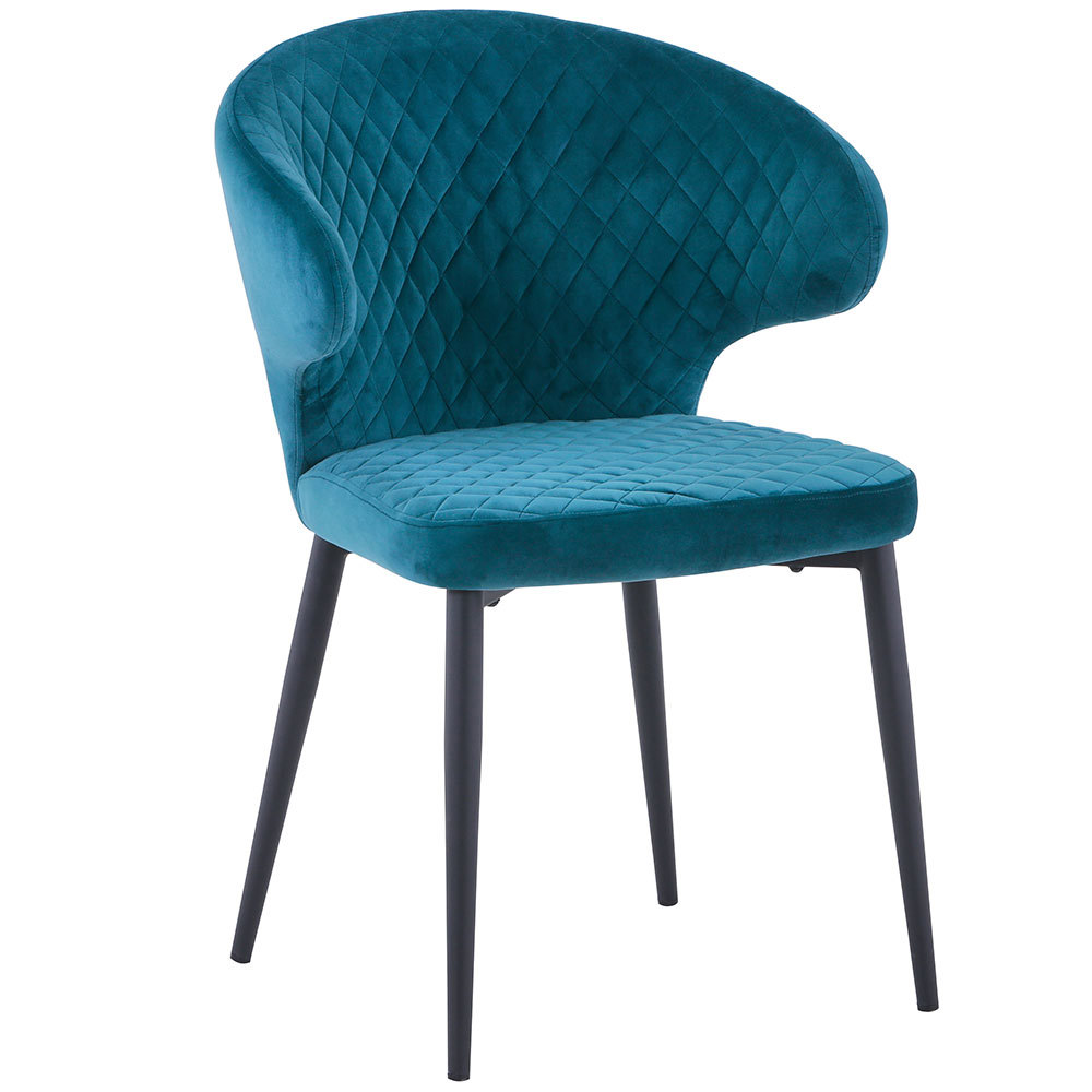 Изображение товара Стул Bradex home Richard 57x84x57 см сталь цвет бирюзовый