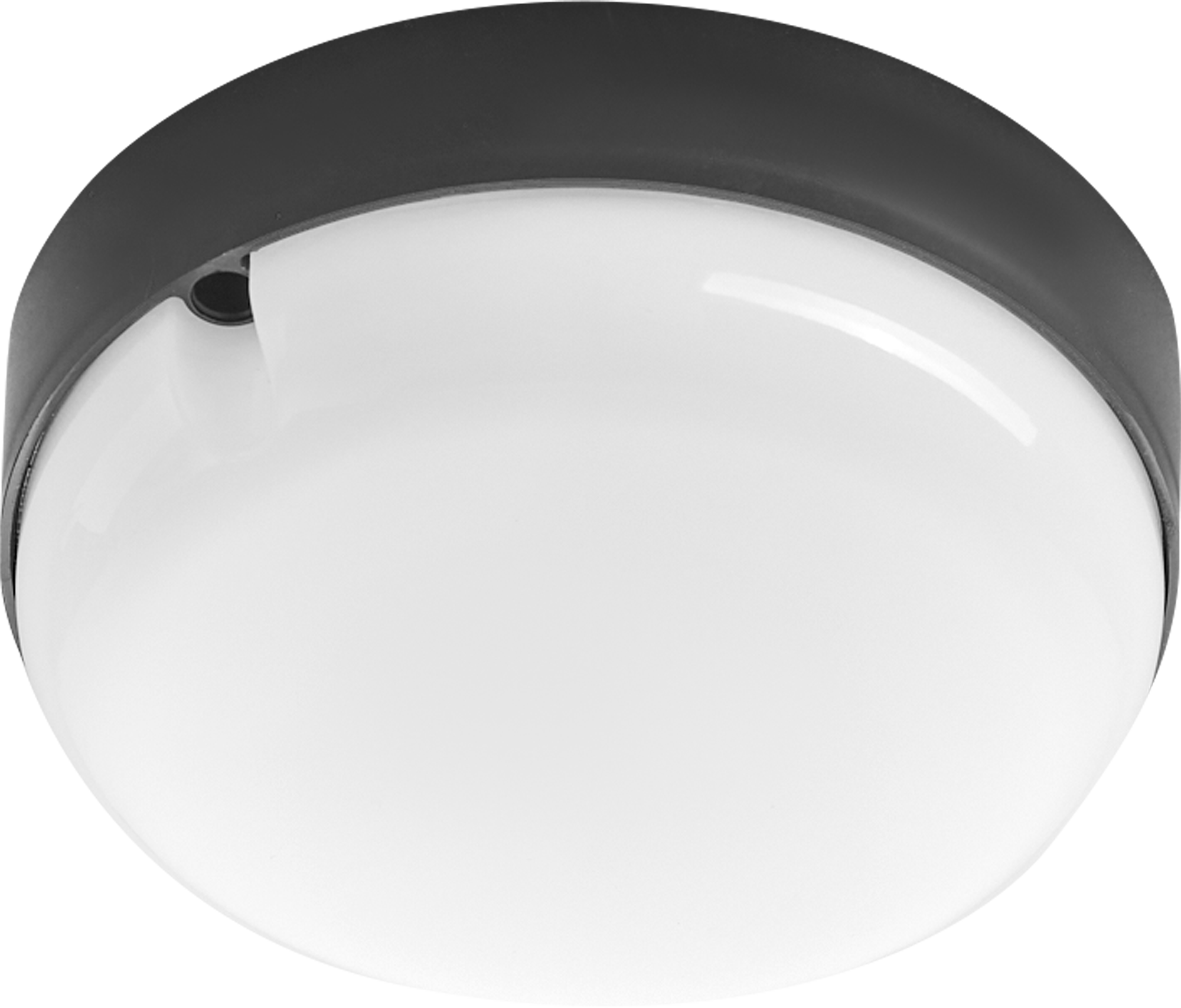 Светильник ЖКХ светодиодный Volpe Q293 12 Вт IP65 накладной круг нейтральный белый свет цвет черный